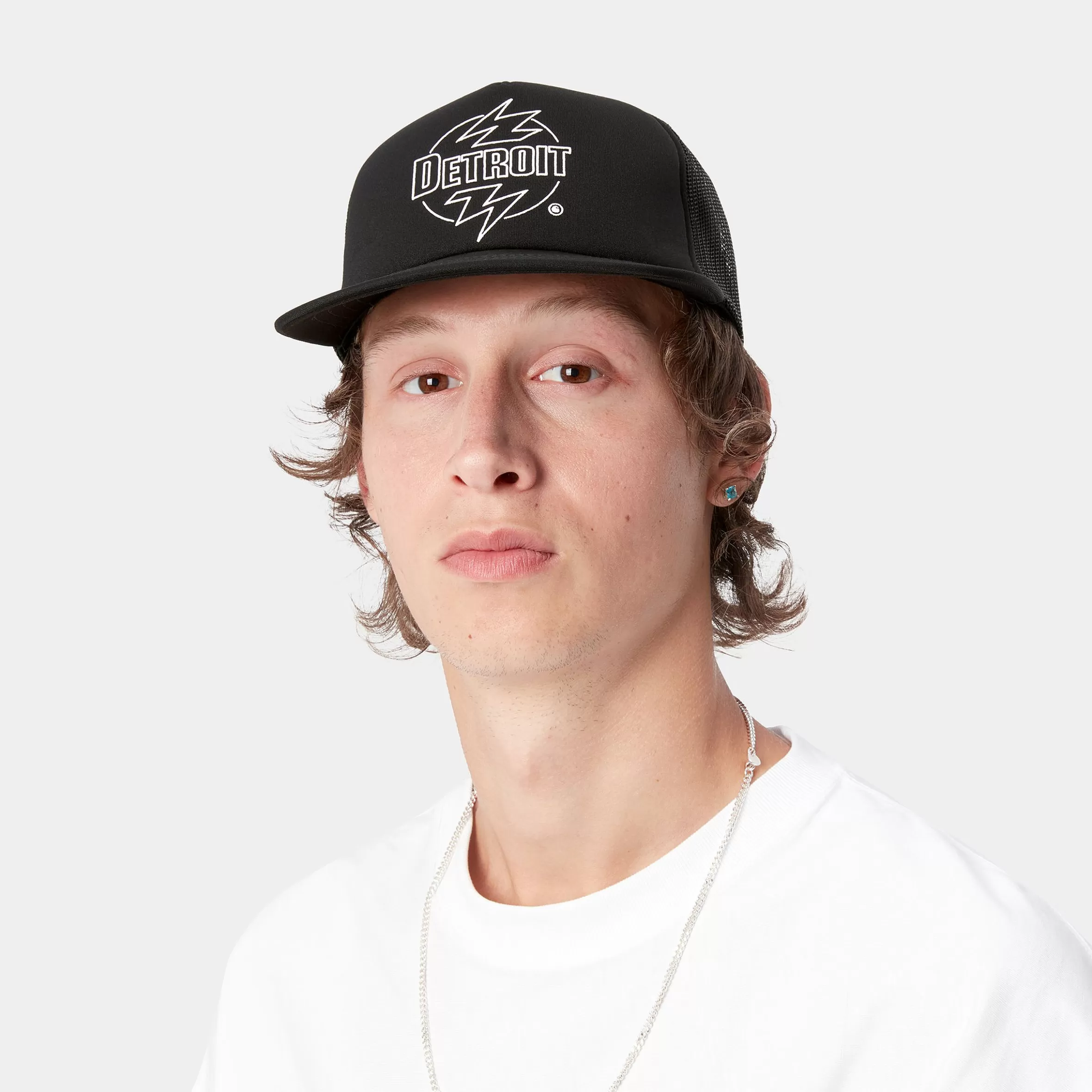 Carhartt WIP Accessoires | Accessoires>Ablaze Trucker Cap Black / White