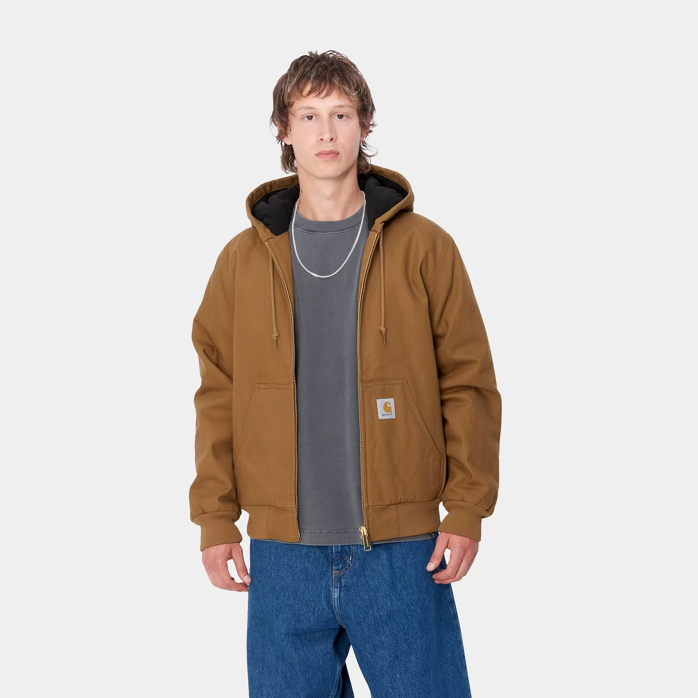 Carhartt WIP Jacken & Mäntel>Active Jacket (Winter) Hamilton Brown