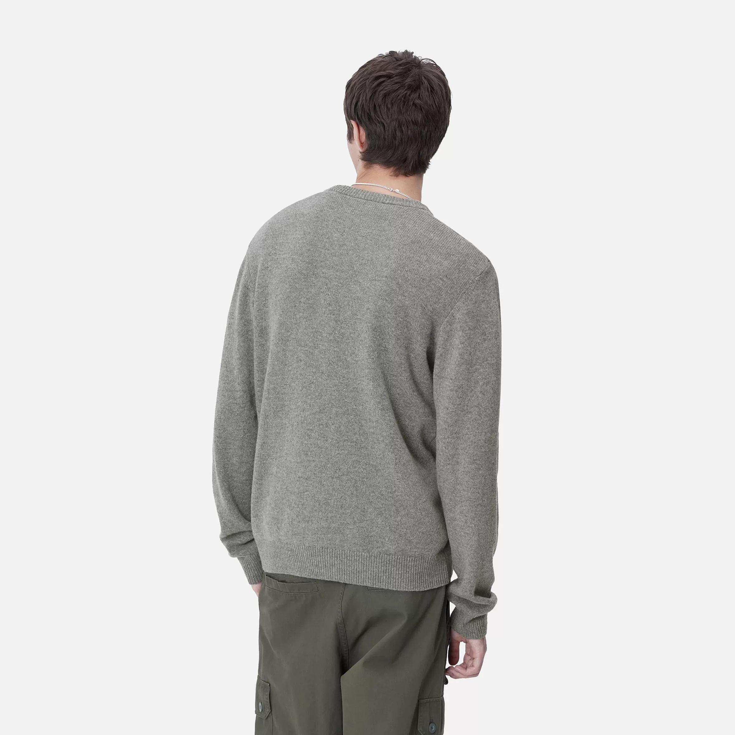 Carhartt WIP Strick>Alten Sweater Grey Heather