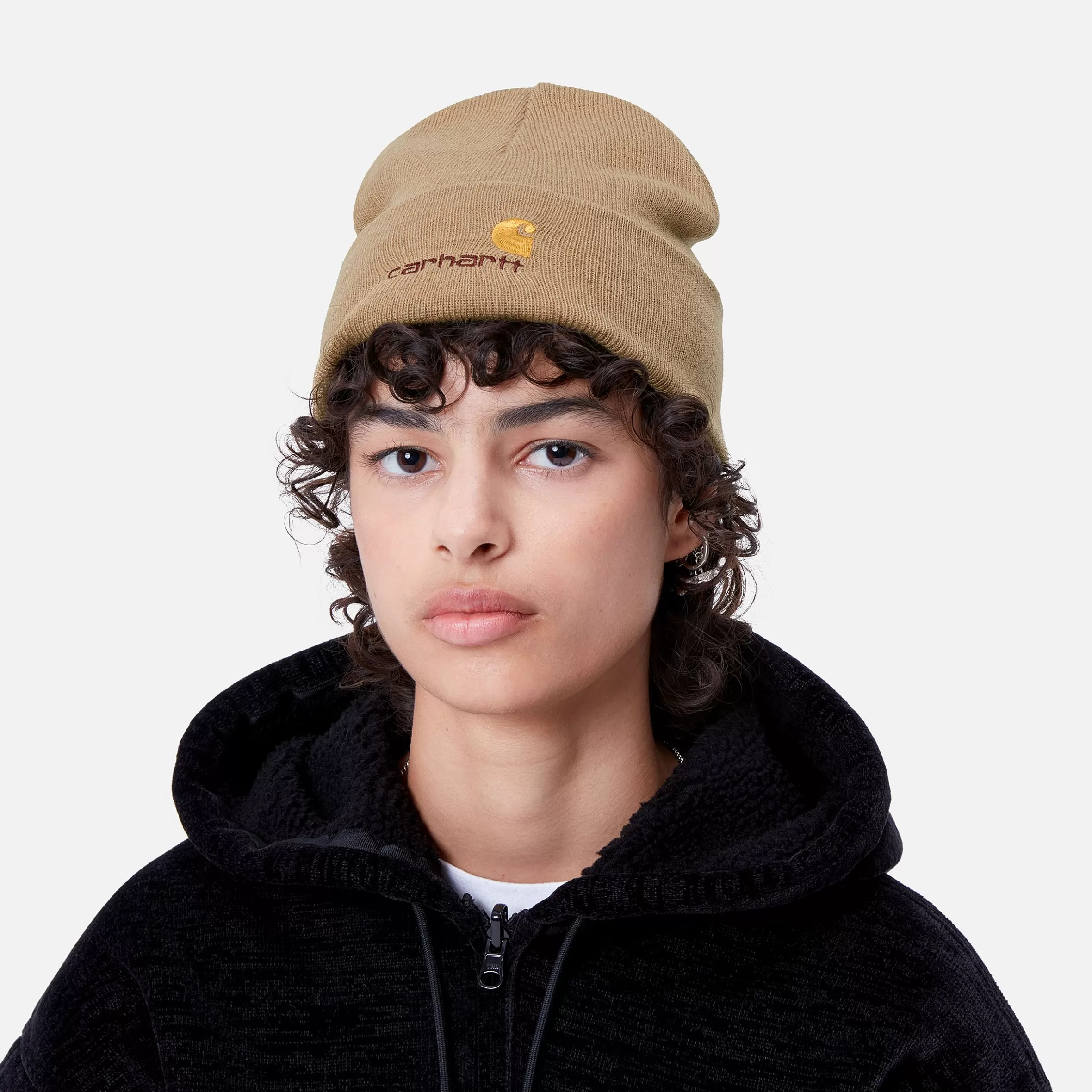 Carhartt WIP Accessoires | Accessoires>American Script Beanie Peanut