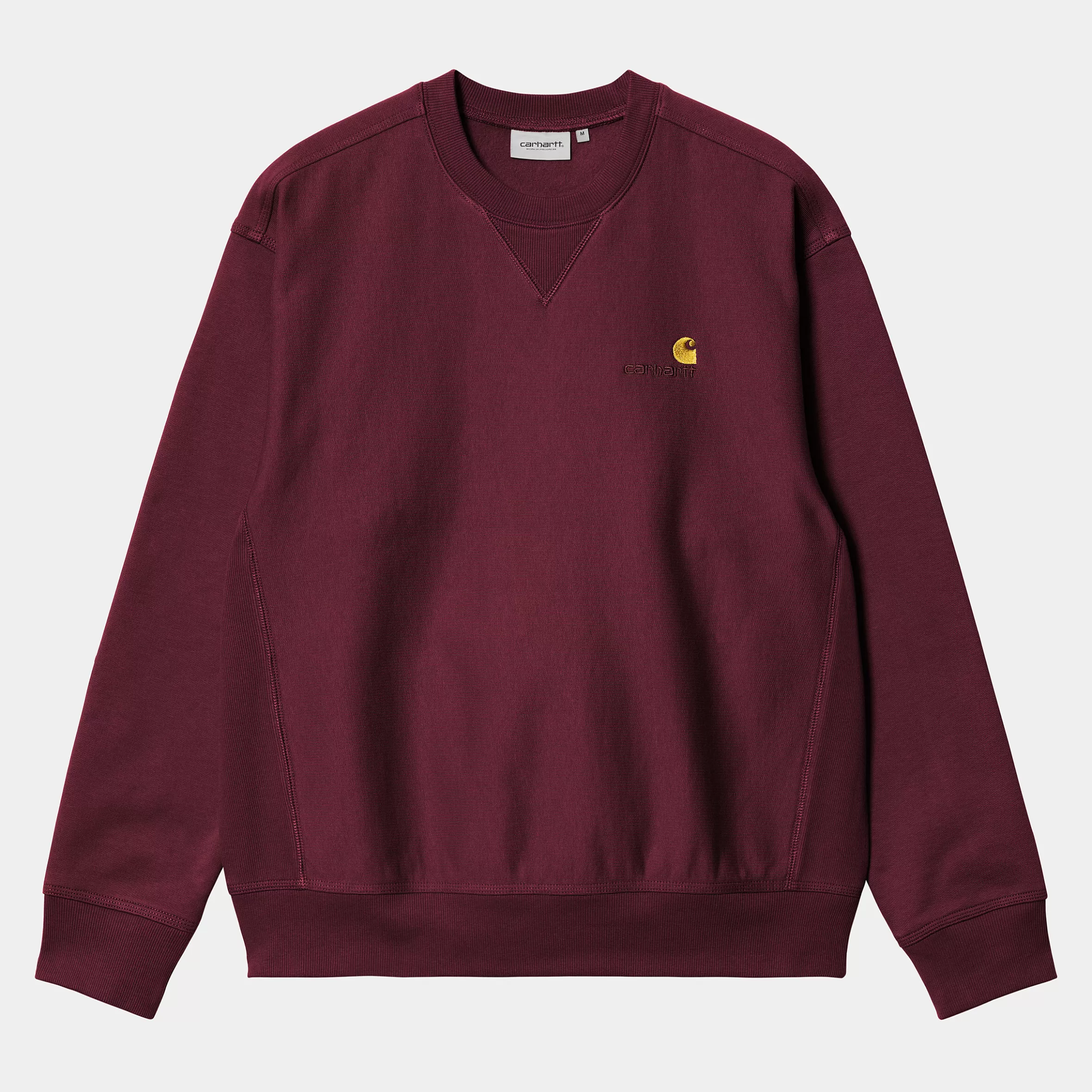 Carhartt WIP Sweats>American Script Sweatshirt Malbec