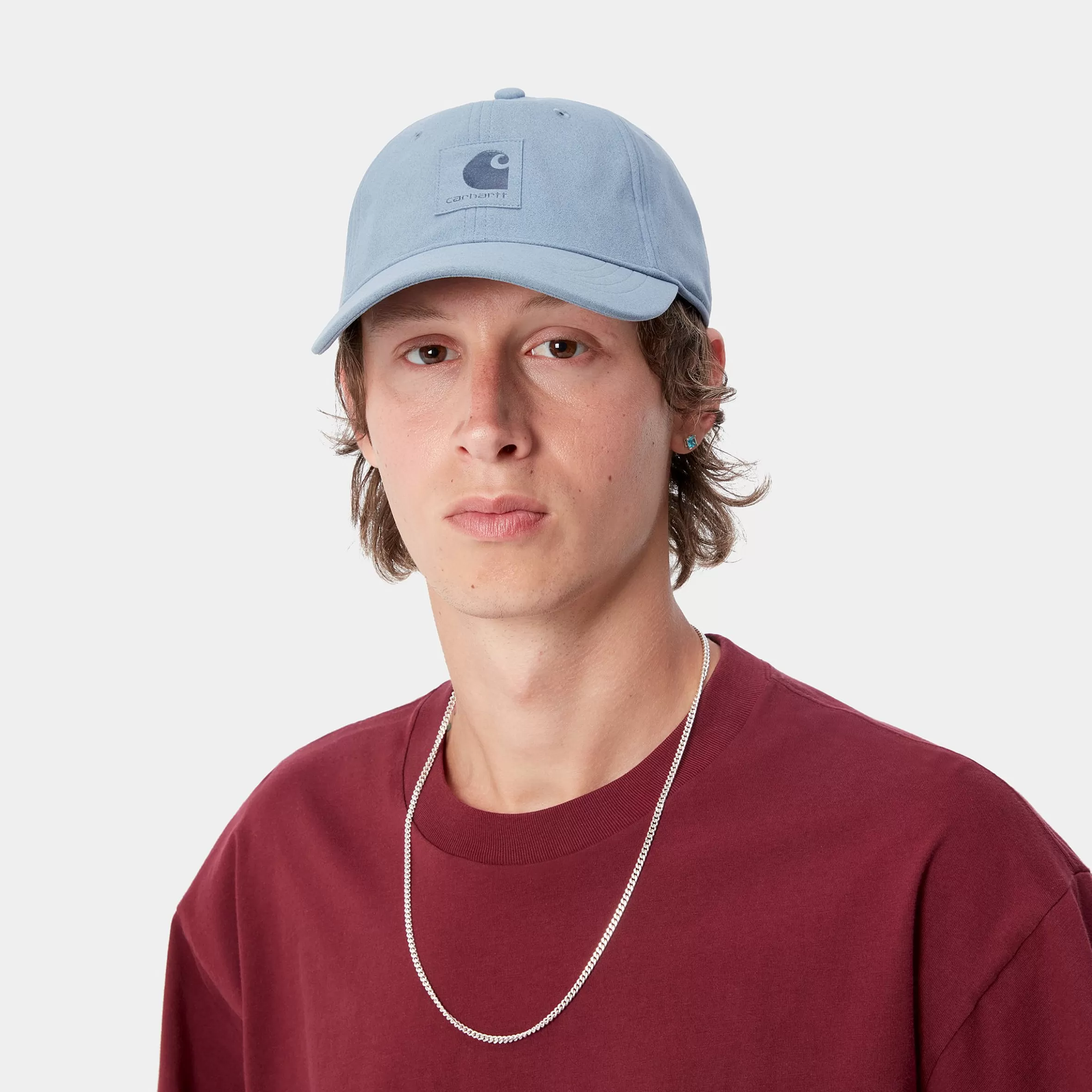 Carhartt WIP Accessoires | Accessoires>Artificial Suede Cap Dove Grey