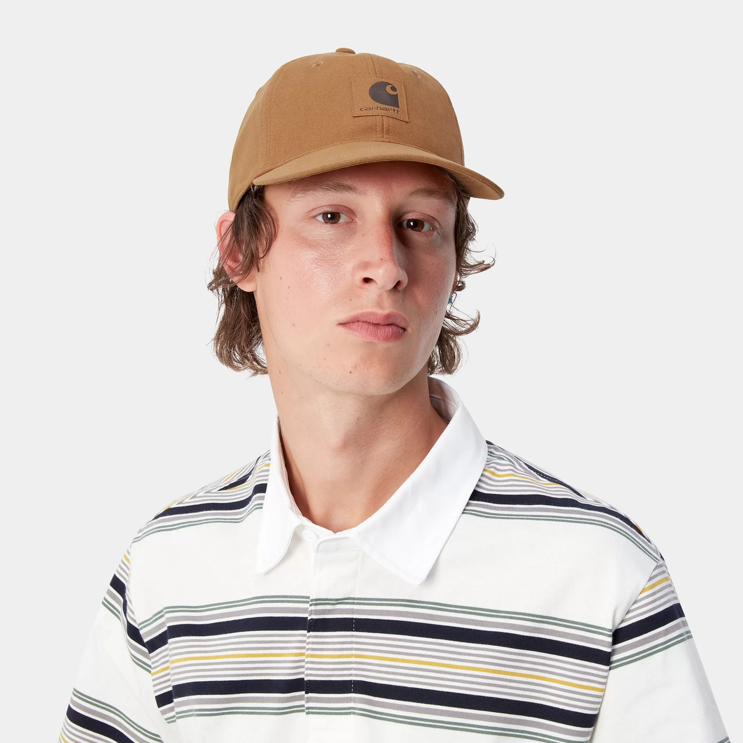 Carhartt WIP Accessoires | Accessoires>Artificial Suede Cap Hamilton Brown