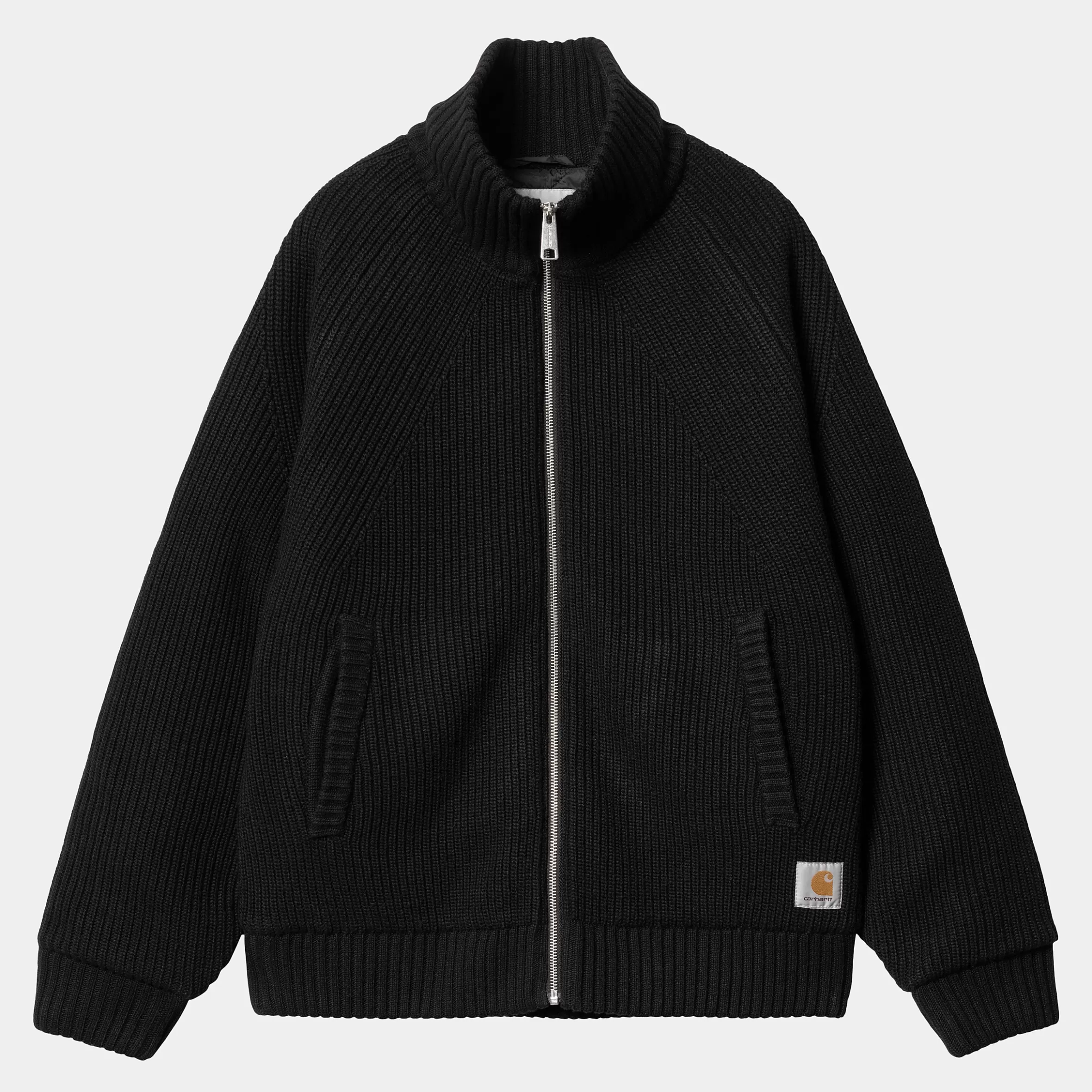 Carhartt WIP Strick>Banley Sweater Jacket Black