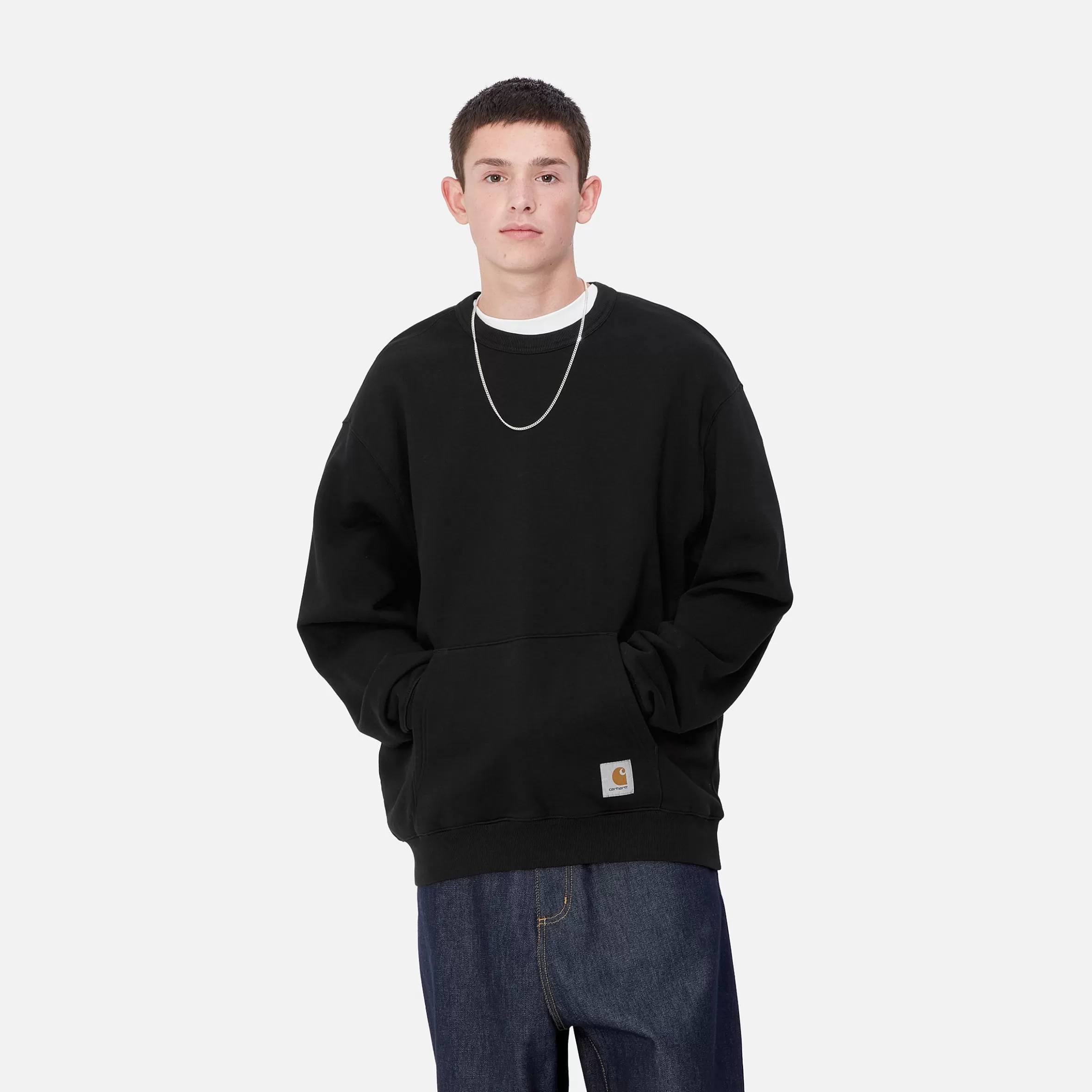 Carhartt WIP Sweats>Billy Sweat Black