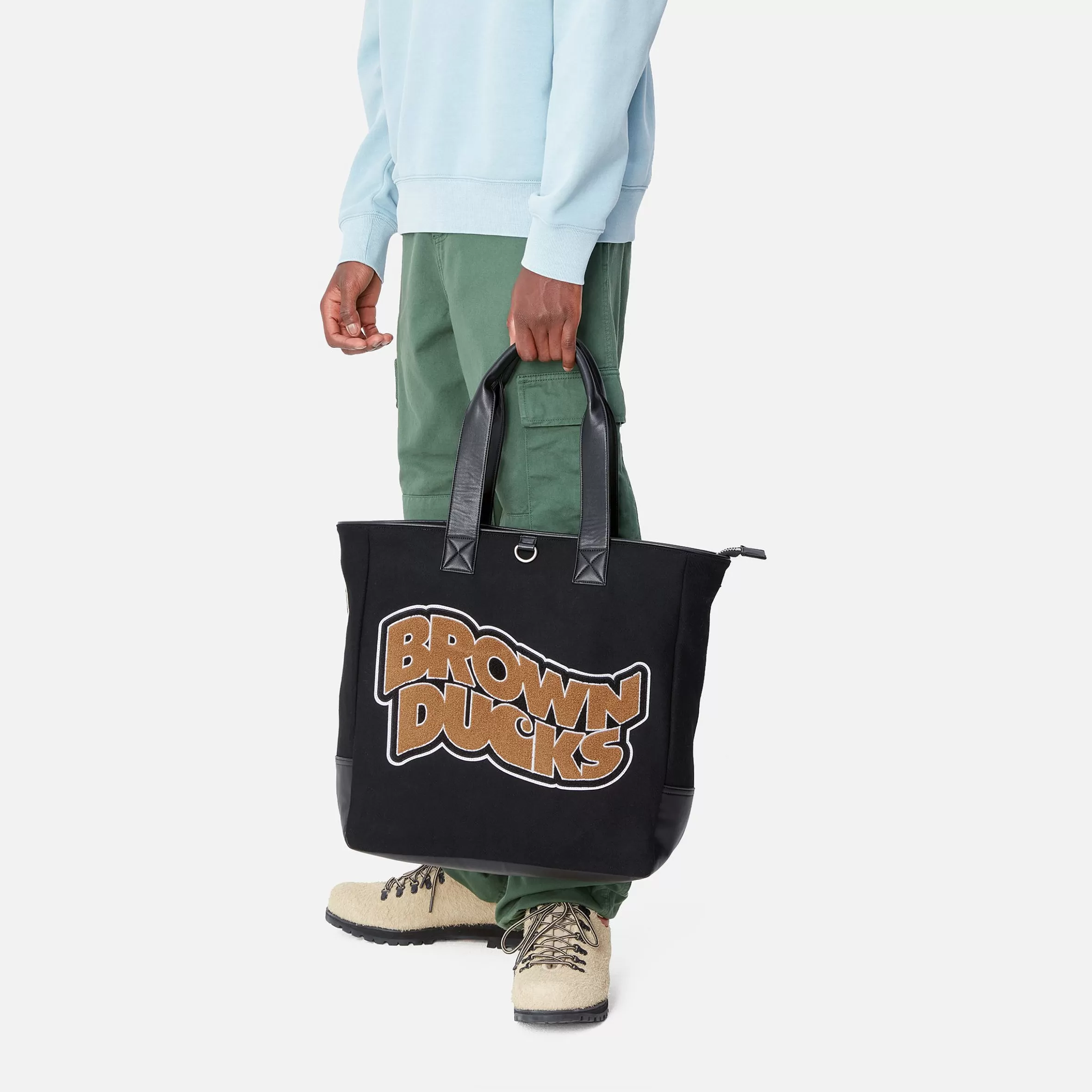 Carhartt WIP Accessoires | Accessoires>Brown Ducks Tote Black / Black