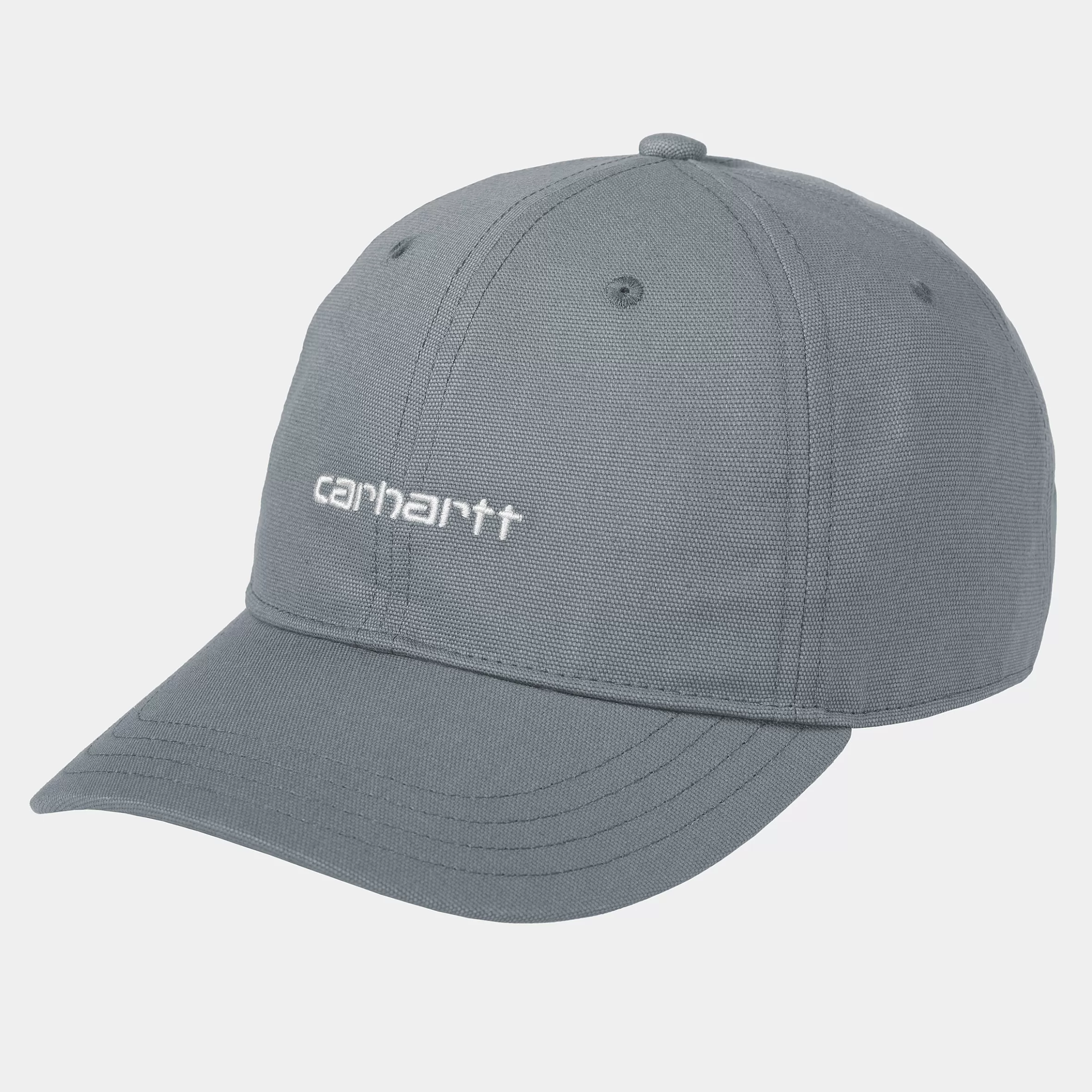 Carhartt WIP Accessoires | Accessoires>Canvas Script Cap Dove Grey / Wax