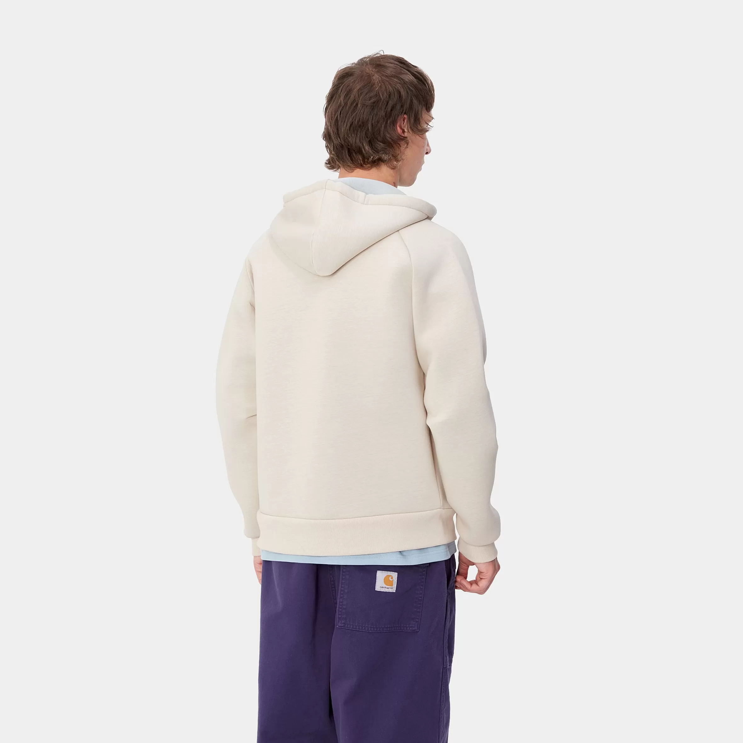 Carhartt WIP Jacken & Mäntel | Sweats>Car-Lux Hooded Jacket Moonbeam / Grey