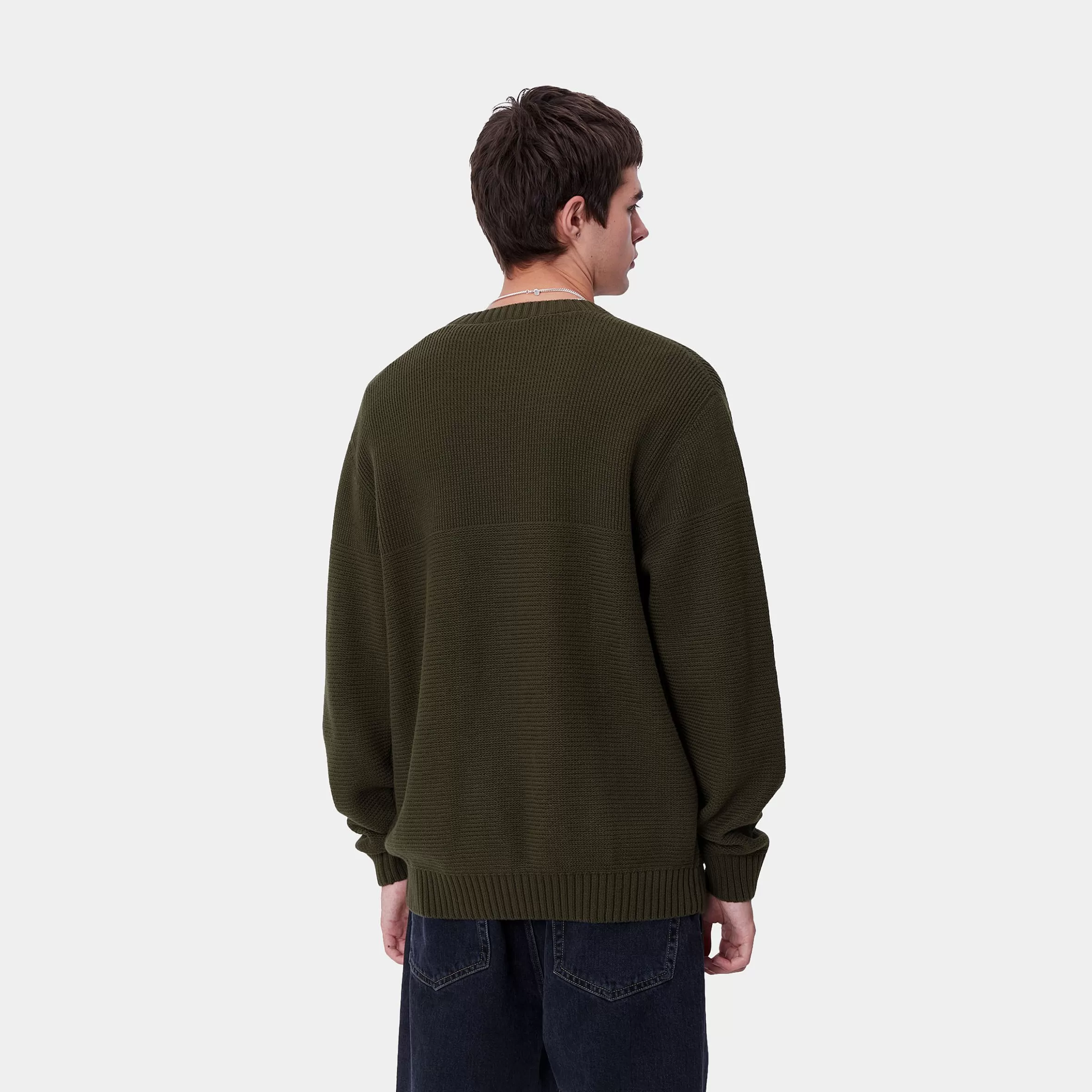 Carhartt WIP Strick>Chane Sweater Cypress / Gold