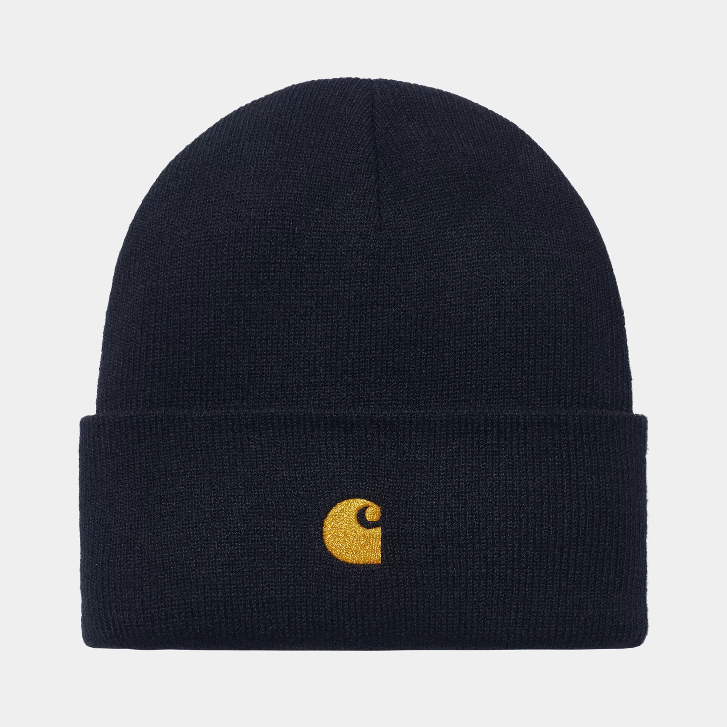 Carhartt WIP Accessoires | Accessoires>Chase Beanie Dark Navy / Gold