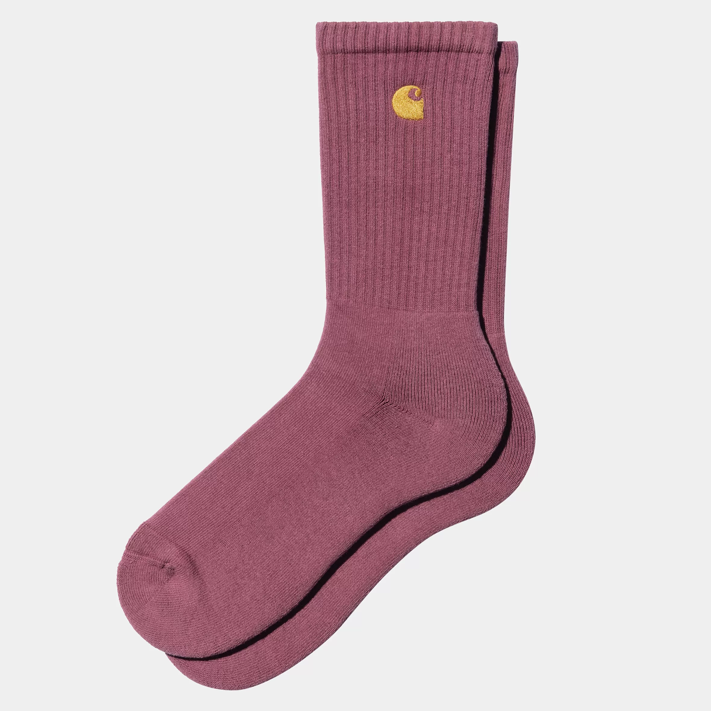 Carhartt WIP Accessoires | Accessoires>Chase Socks Dusty Fuchsia / Gold