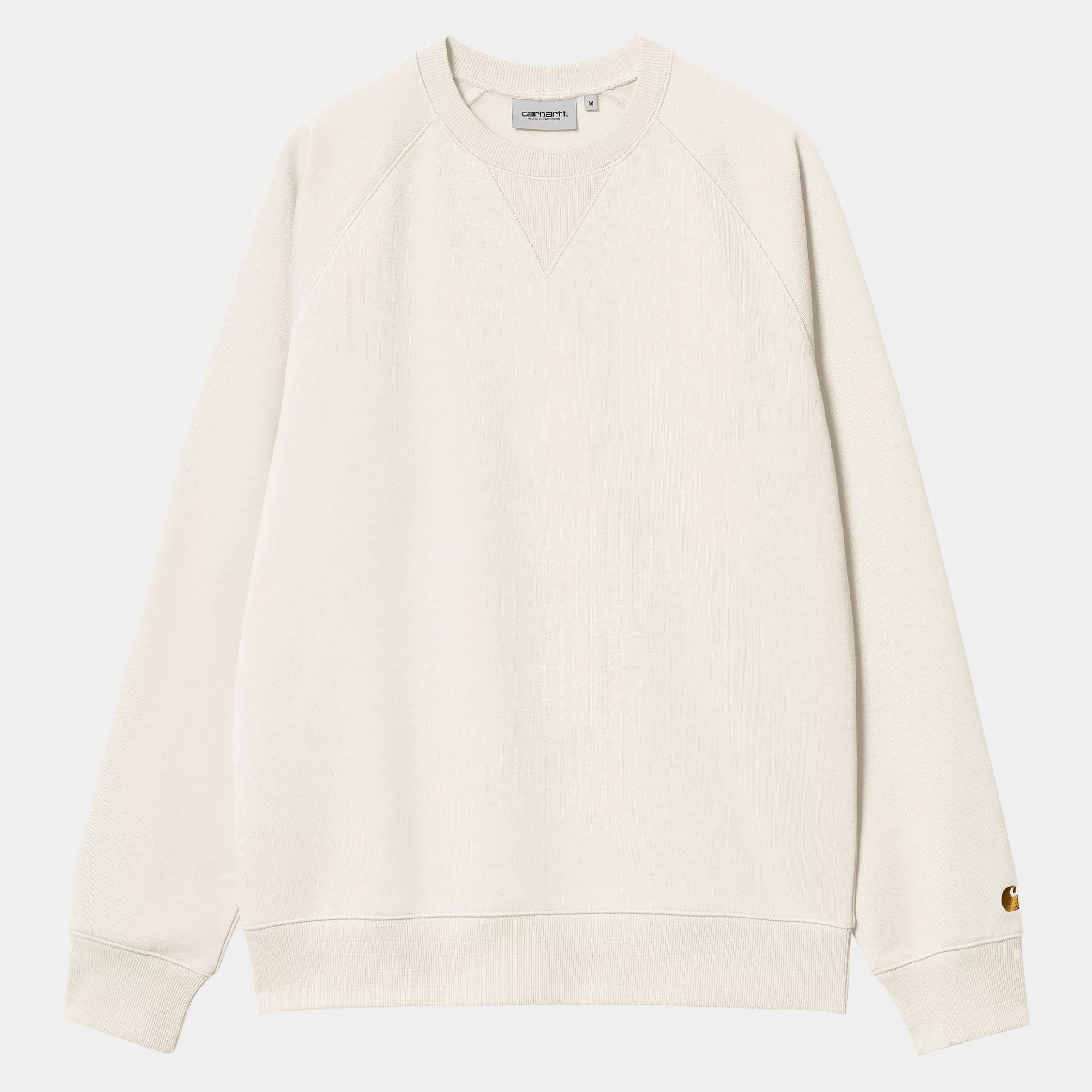 Carhartt WIP Sweats>Chase Sweatshirt Wax / Gold