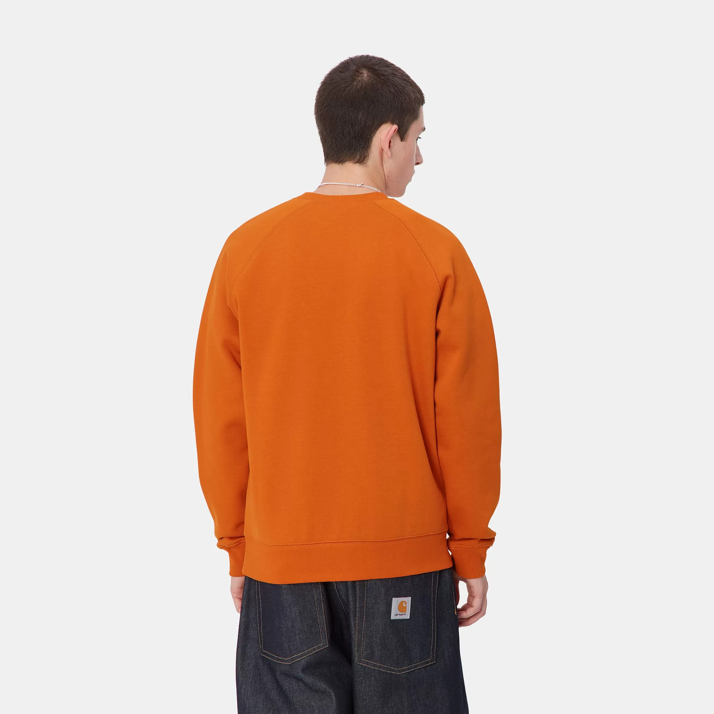 Carhartt WIP Sweats>Chase Sweatshirt Turmeric / Gold