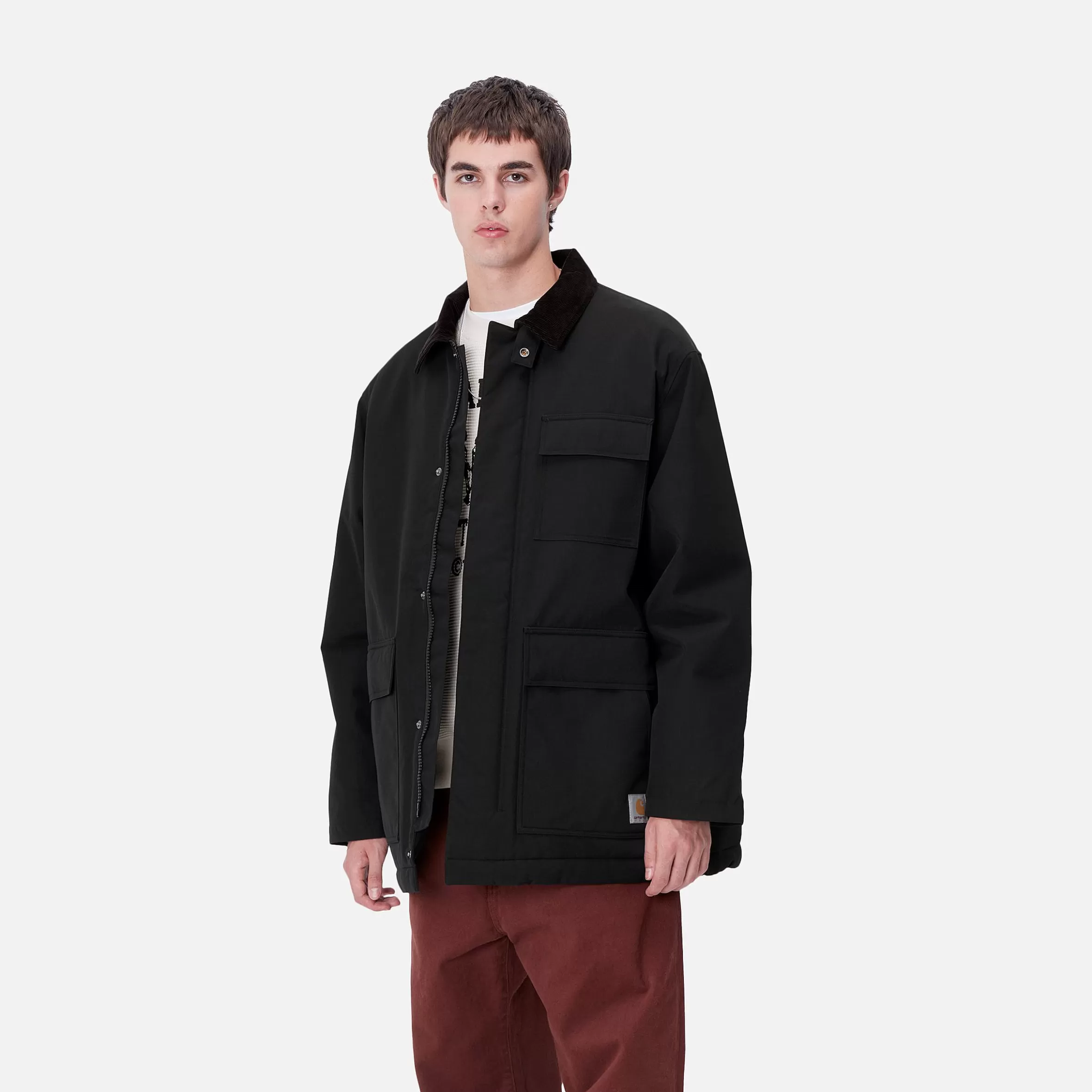 Carhartt WIP Jacken & Mäntel>Clarton Coat Black / Black