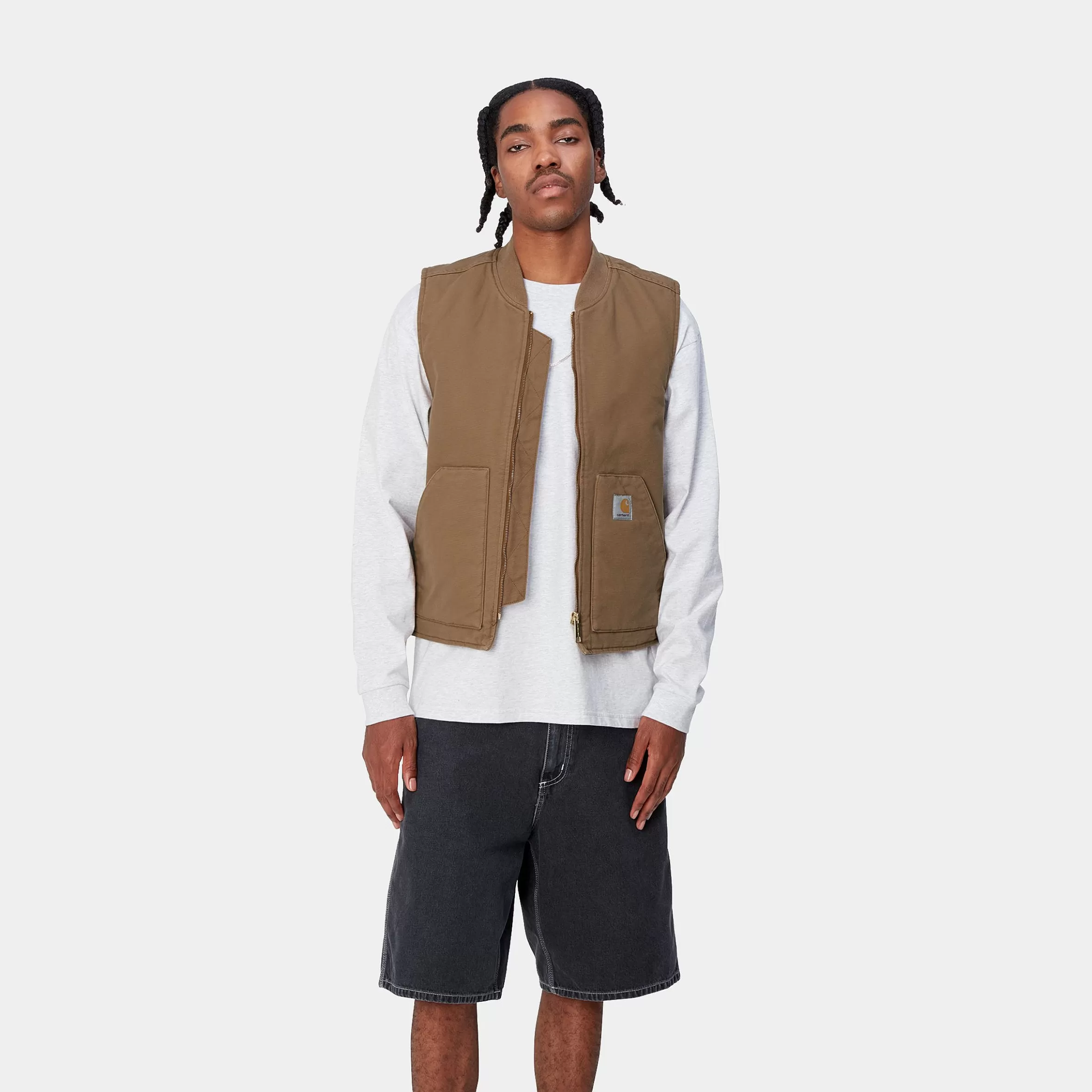 Carhartt WIP Jacken & Mäntel>Classic Vest Hamilton Brown