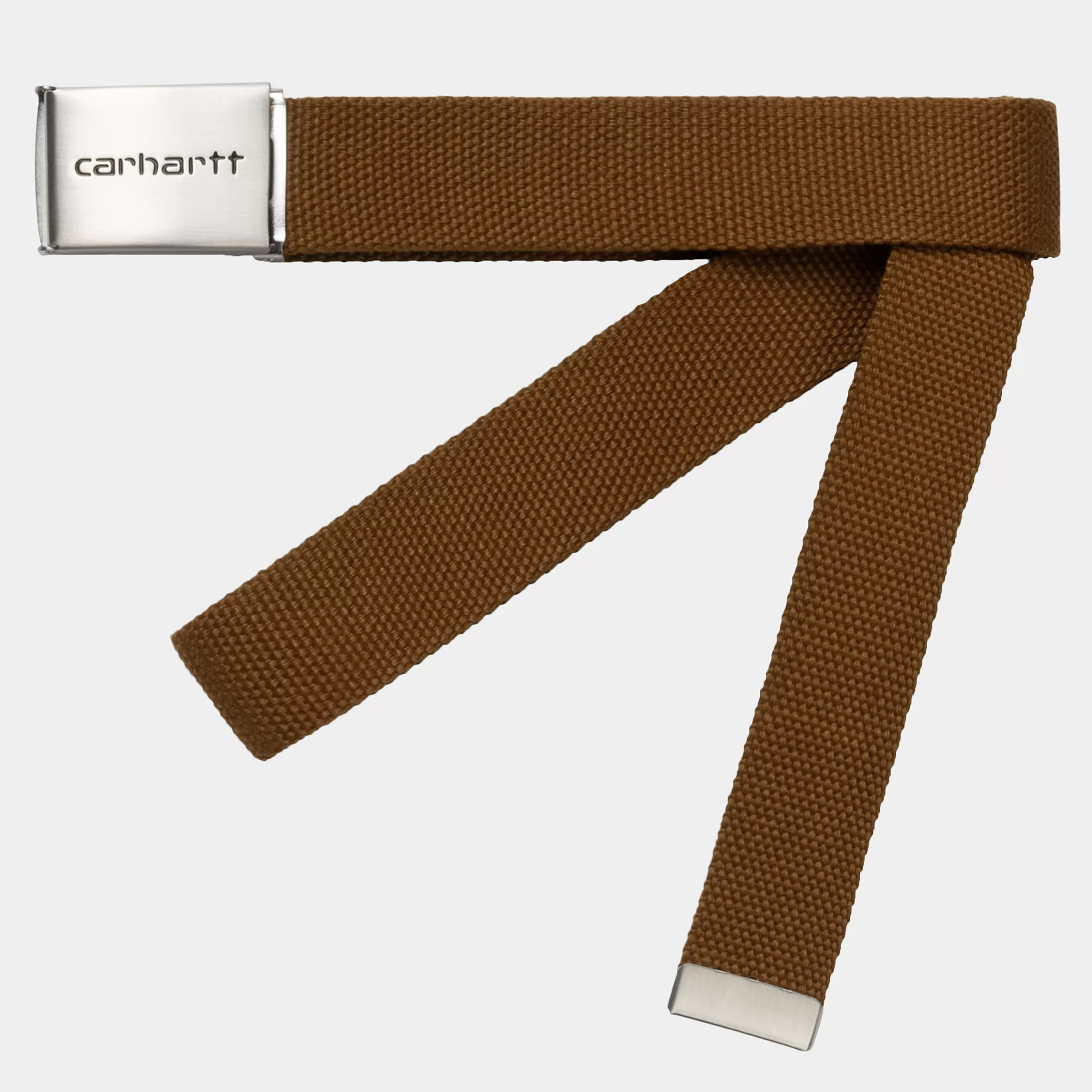 Carhartt WIP Accessoires | Accessoires>Clip Belt Chrome Hamilton Brown