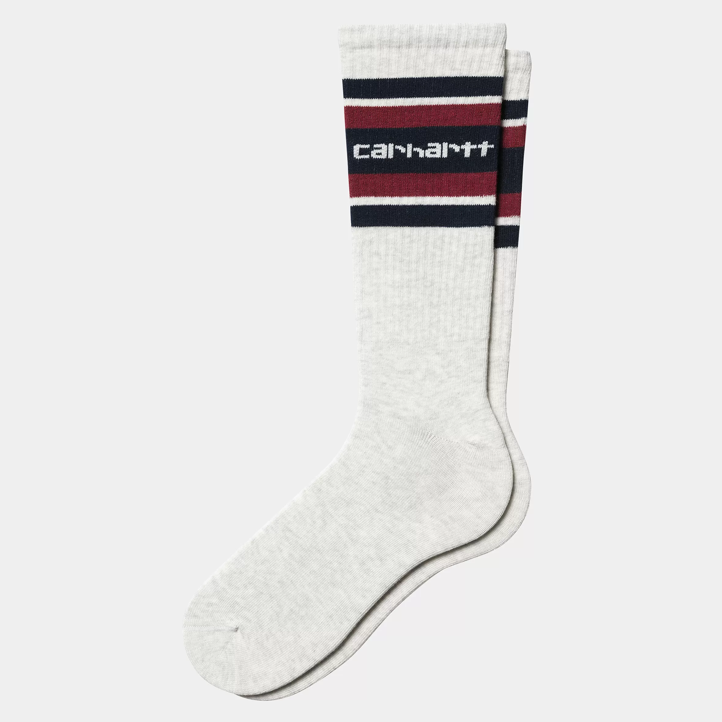 Carhartt WIP Accessoires | Accessoires>Connors Socks Ash Heather / Air Force Blue / Scarlet