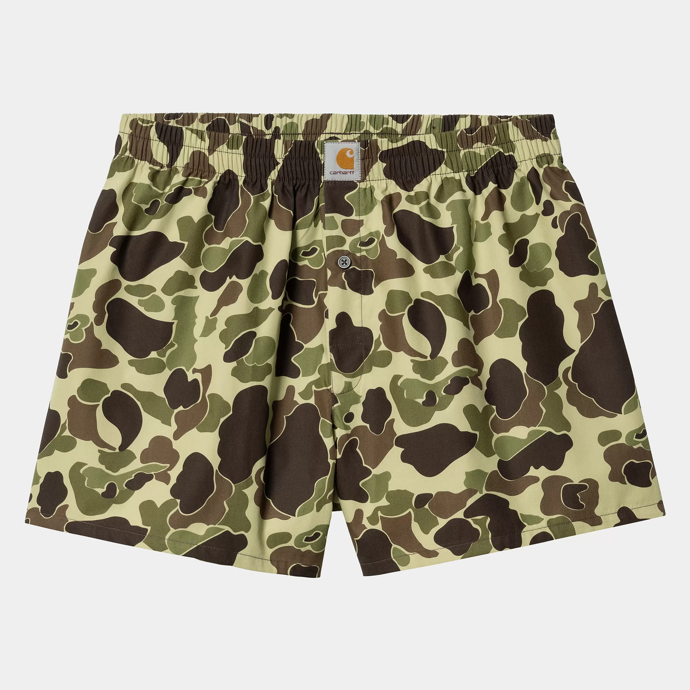 Carhartt WIP Unterwäsche>Cotton Boxer Camo Duck, Green