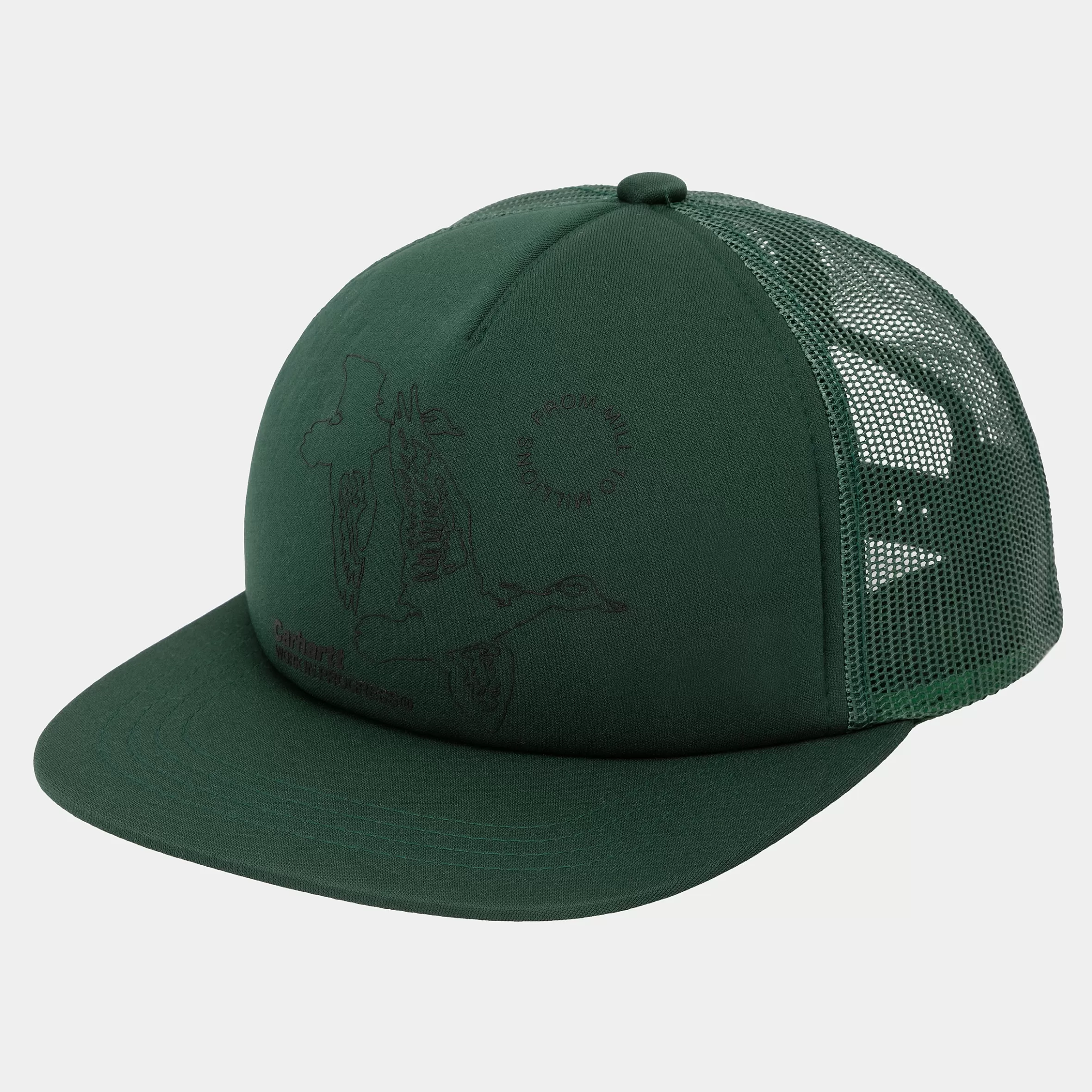 Carhartt WIP Accessoires | Accessoires>Flying Ducks Trucker Cap Conifer