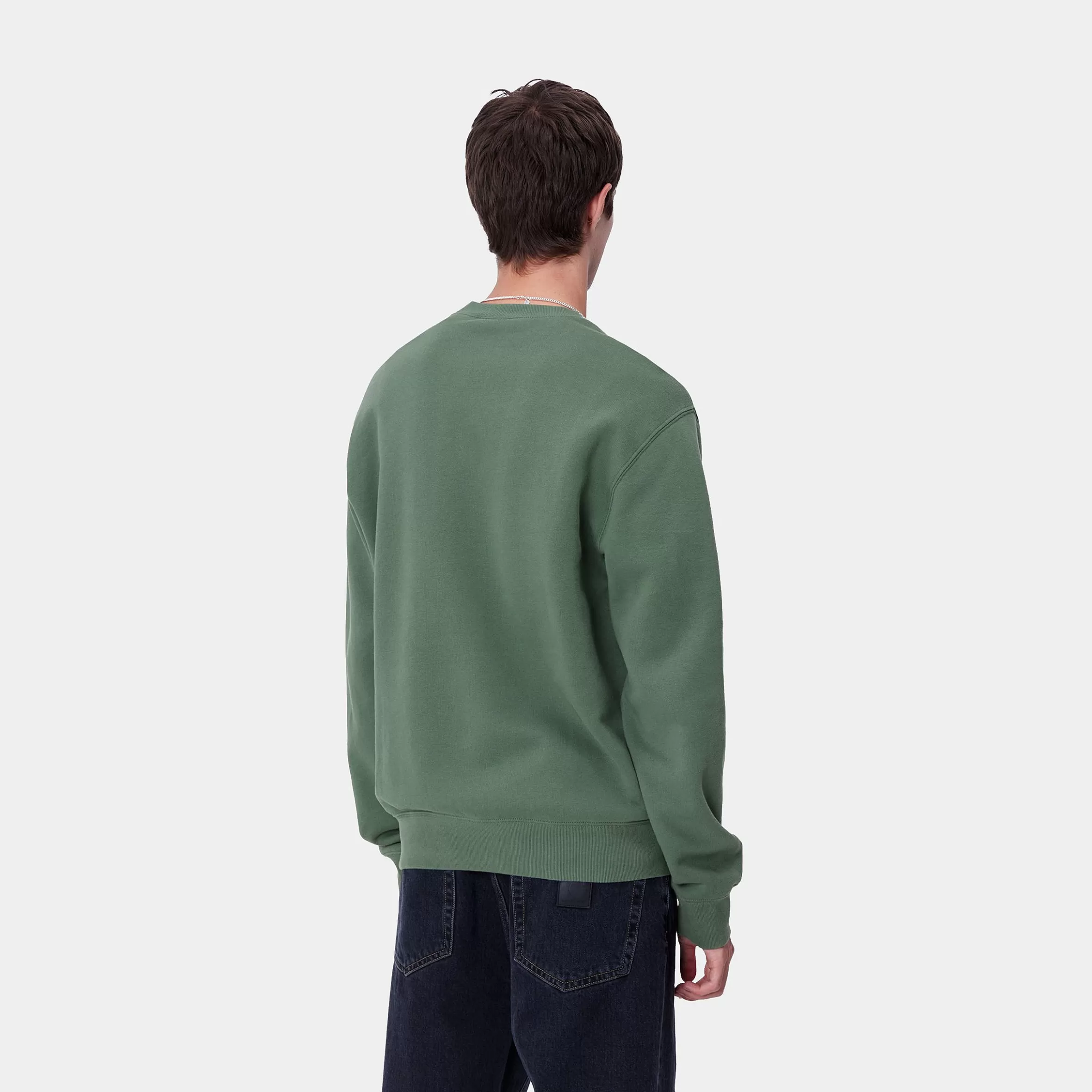 Carhartt WIP Sweats>Flying Ducks Sweat Duck Green