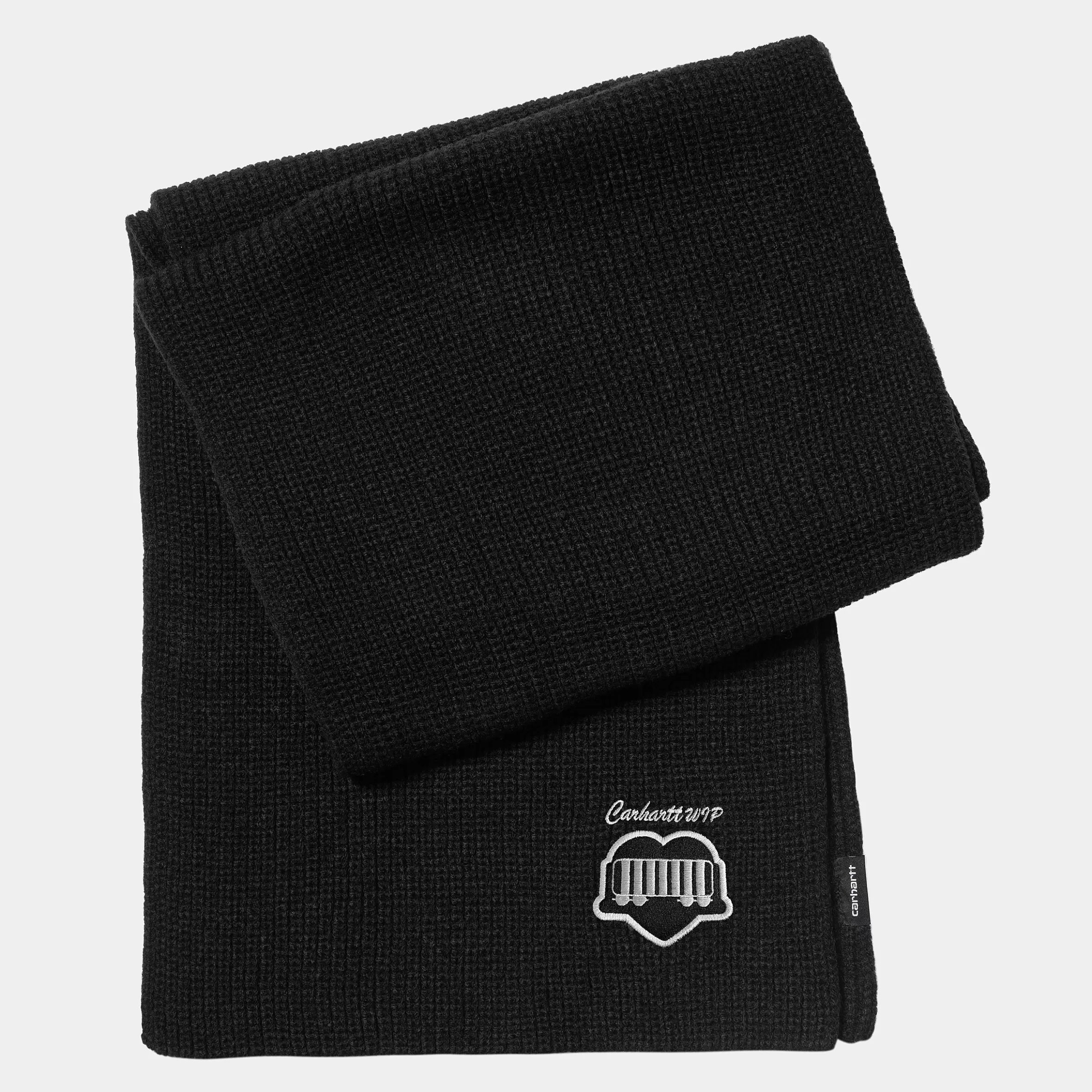 Carhartt WIP Accessoires | Accessoires>Heart Train Patch Scarf Black