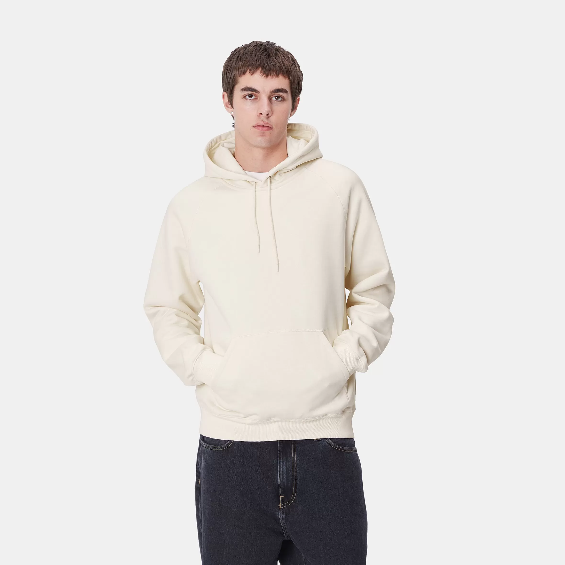 Carhartt WIP Sweats>Hooded Chase Sweatshirt Wax / Gold