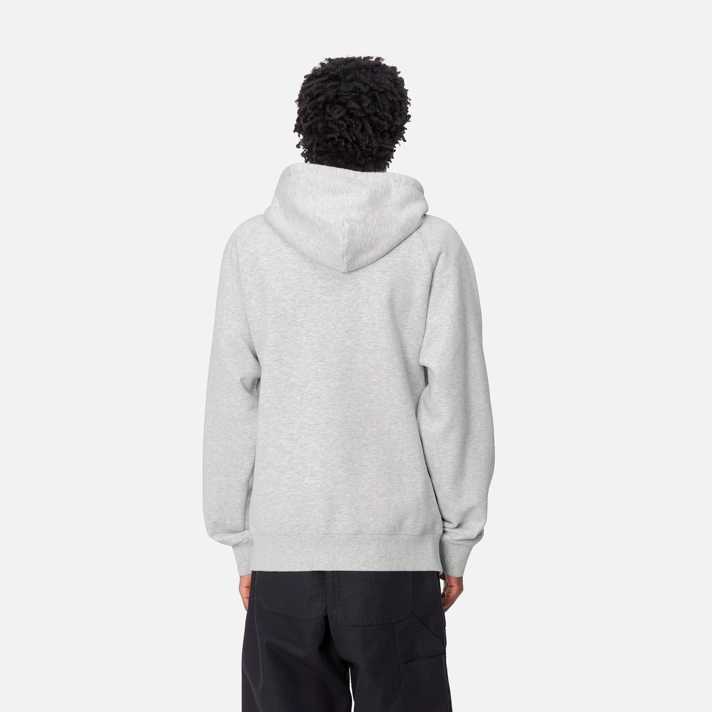 Carhartt WIP Sweats>Hooded Pepe Friends Sweat Ash Heather / Black