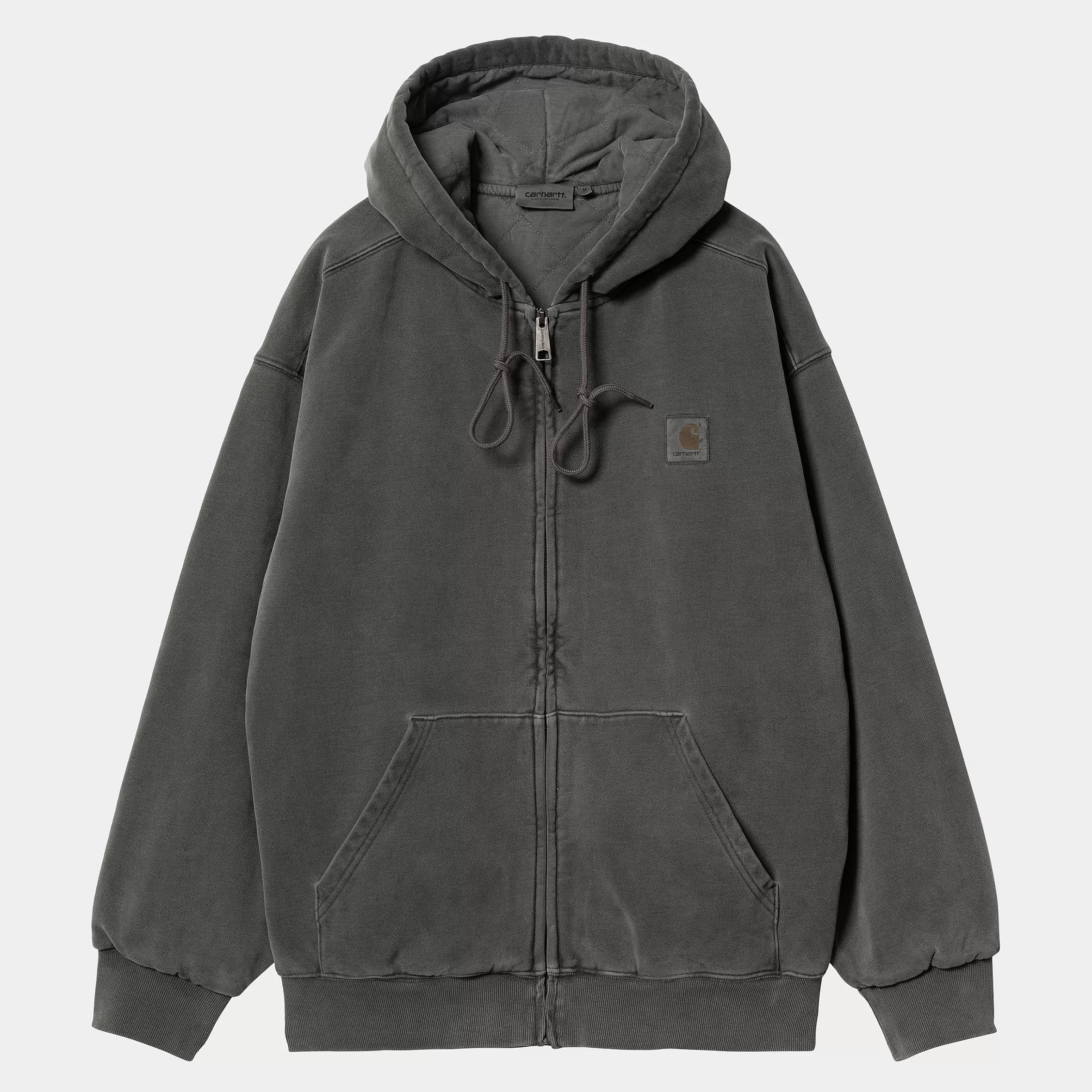 Carhartt WIP Sweats>Hooded Vista Jacket Graphite