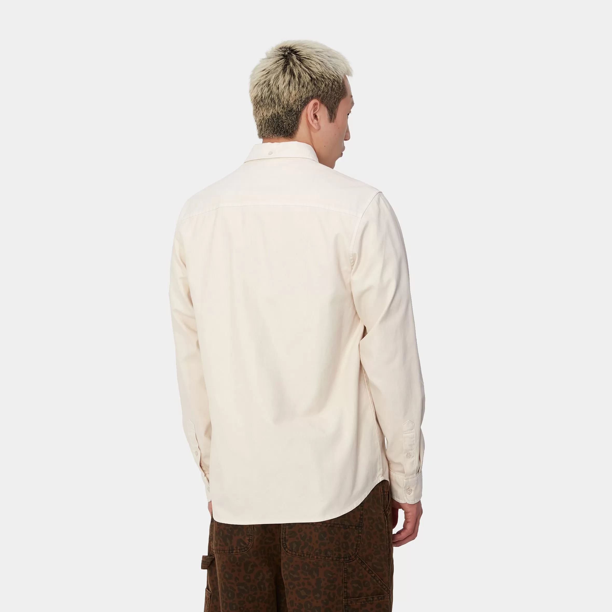 Carhartt WIP Hemden>L/S Bolton Shirt Moonbeam