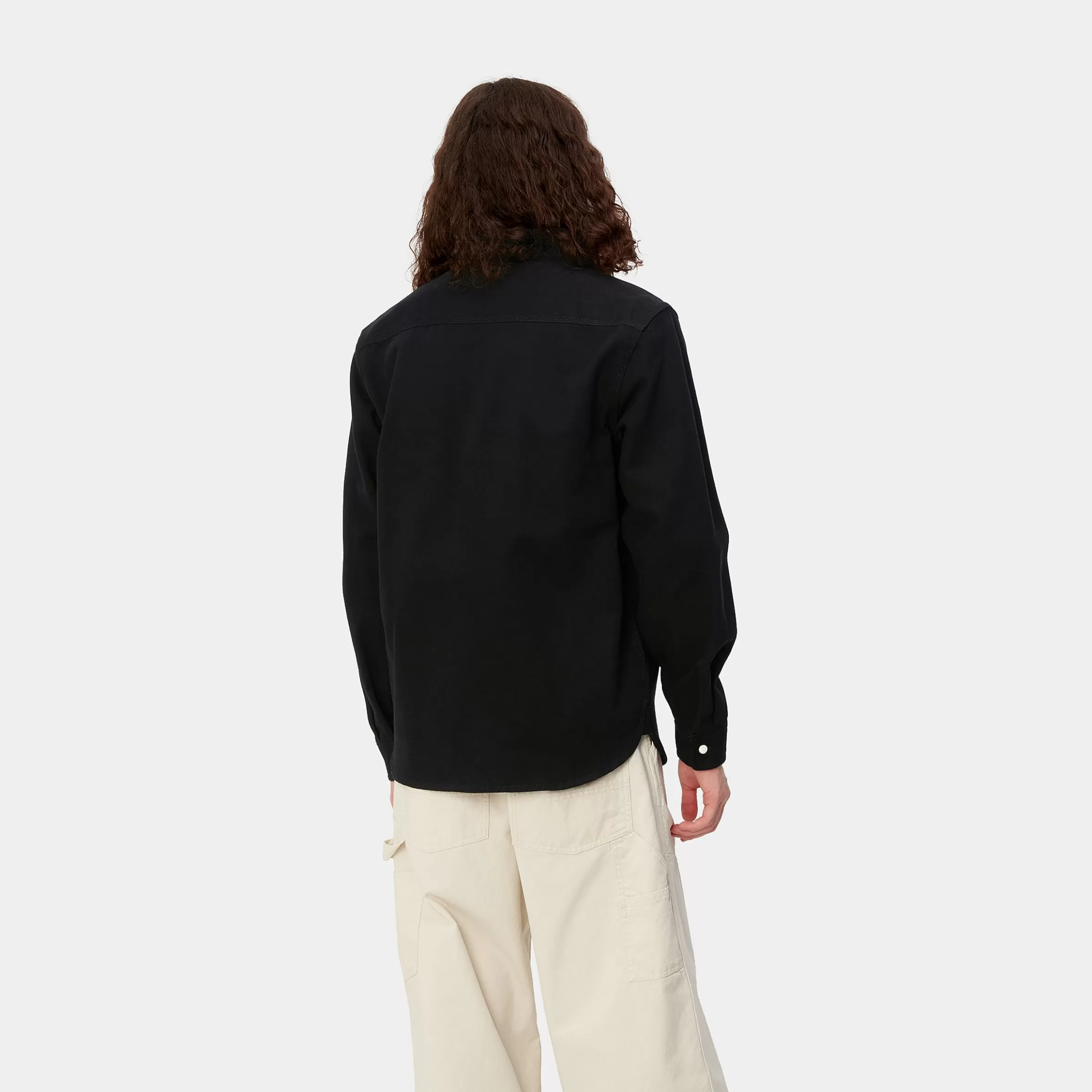 Carhartt WIP Hemden>L/S Clink Shirt Black