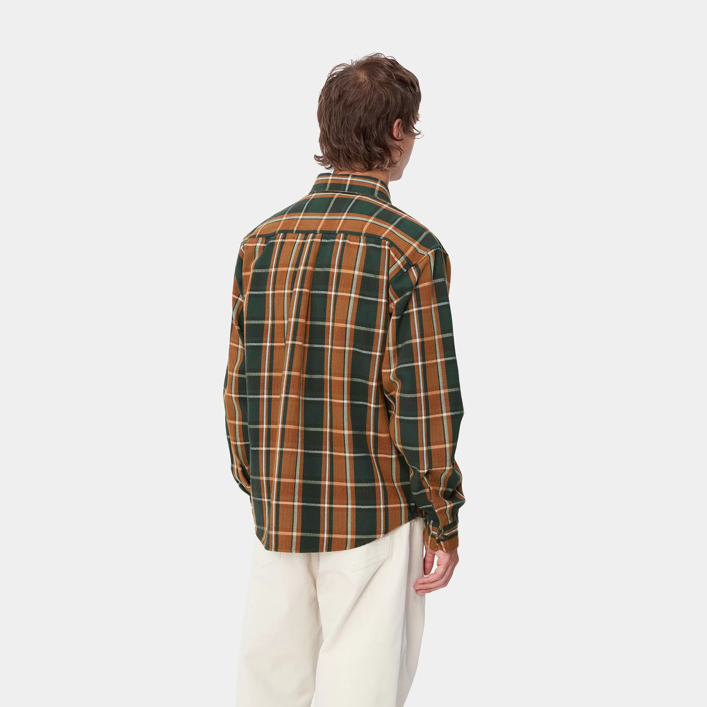 Carhartt WIP Hemden>L/S Hobart Shirt Hobart Check, Sycamore Tree