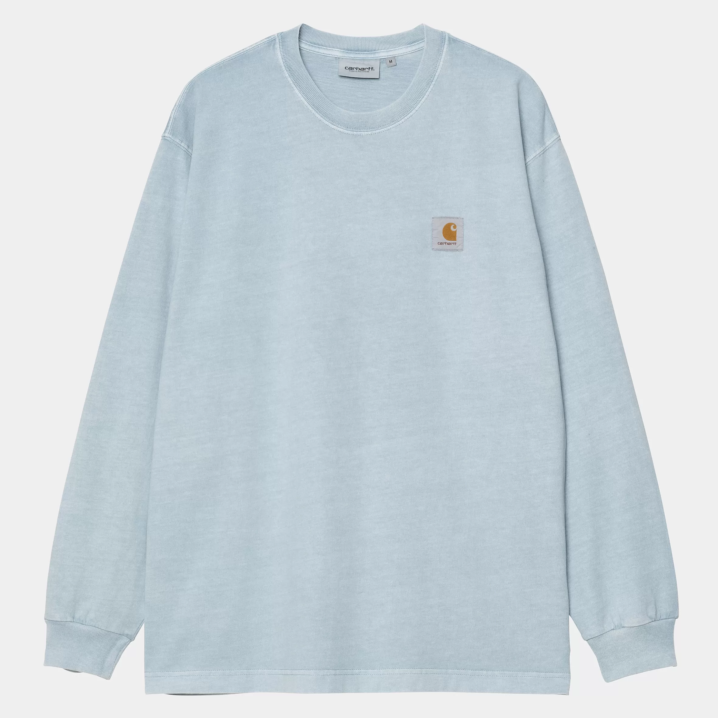 Carhartt WIP T-Shirts & Polos>L/S Vista T-Shirt Dusty Ice