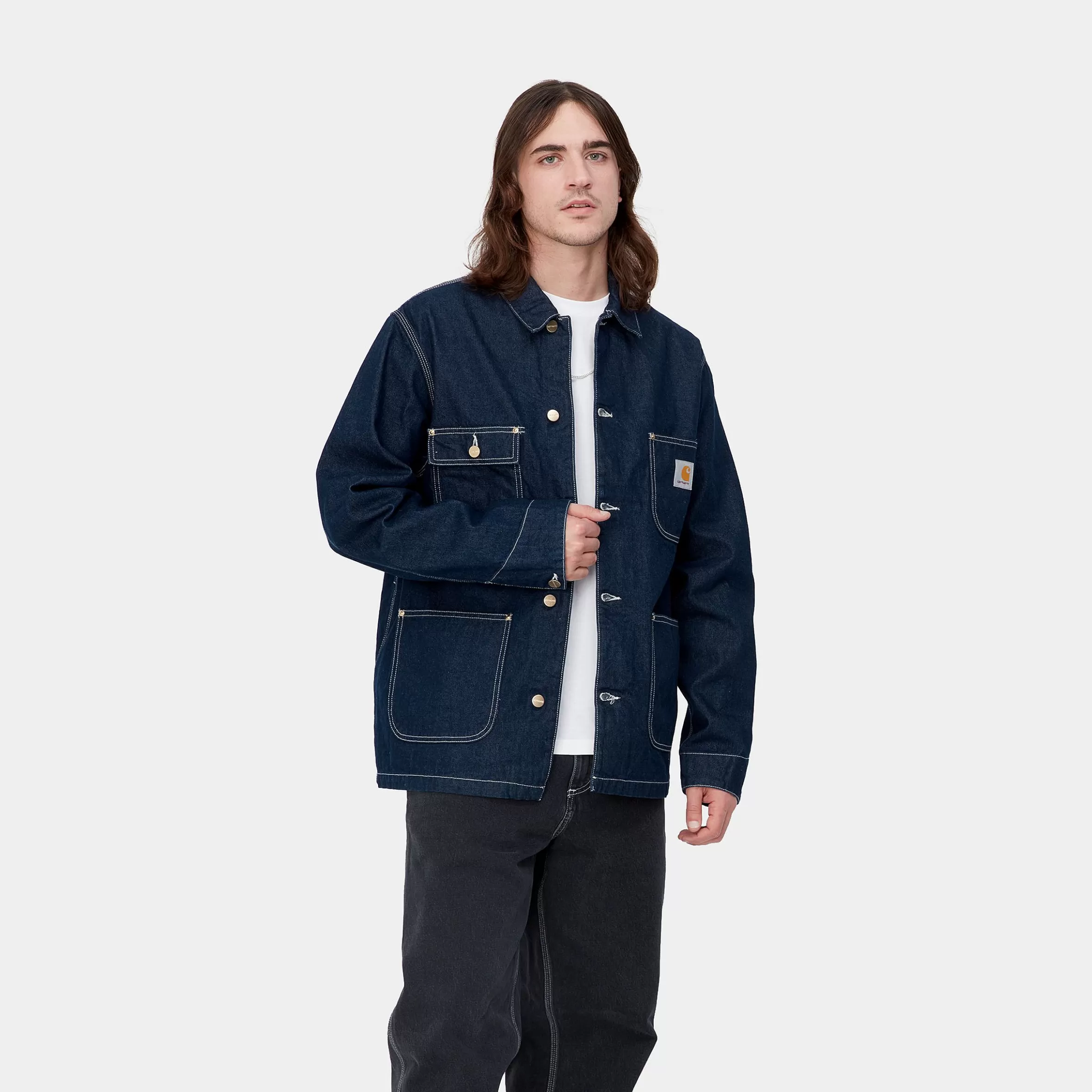 Carhartt WIP Jacken & Mäntel | Denim>OG Chore Coat Blue