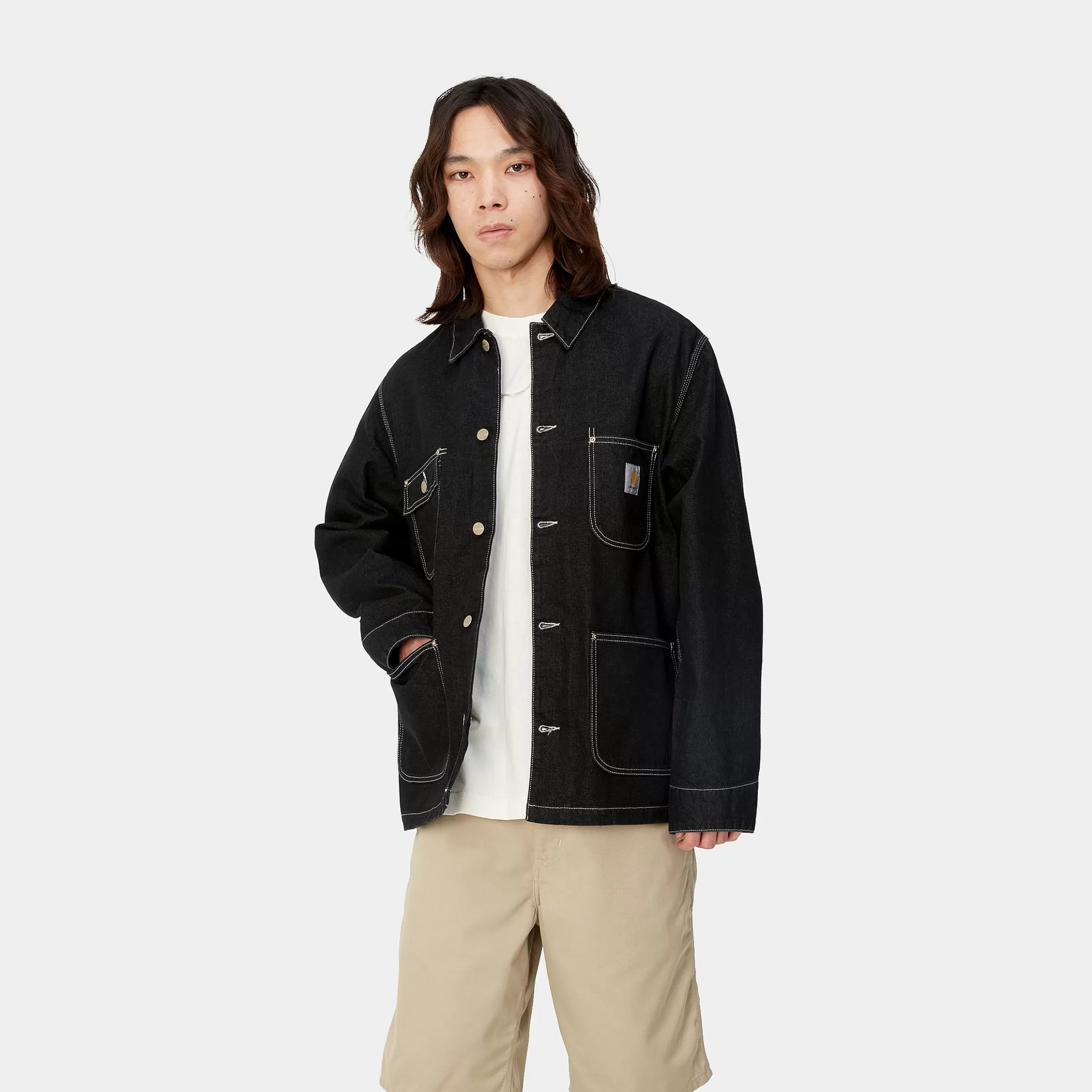 Carhartt WIP Jacken & Mäntel | Denim>OG Chore Coat Black