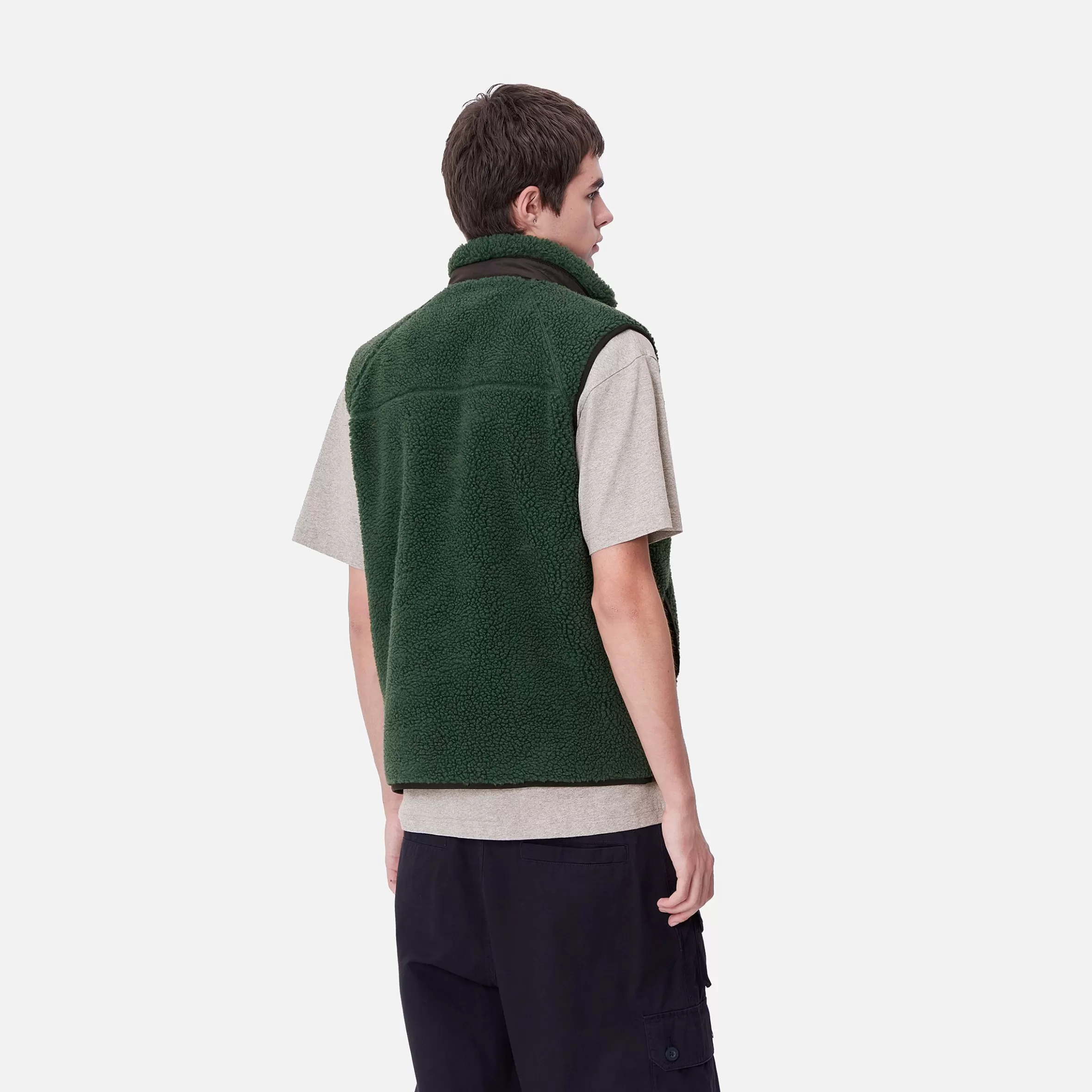 Carhartt WIP Jacken & Mäntel>Prentis Vest Liner Sycamore Tree / Black