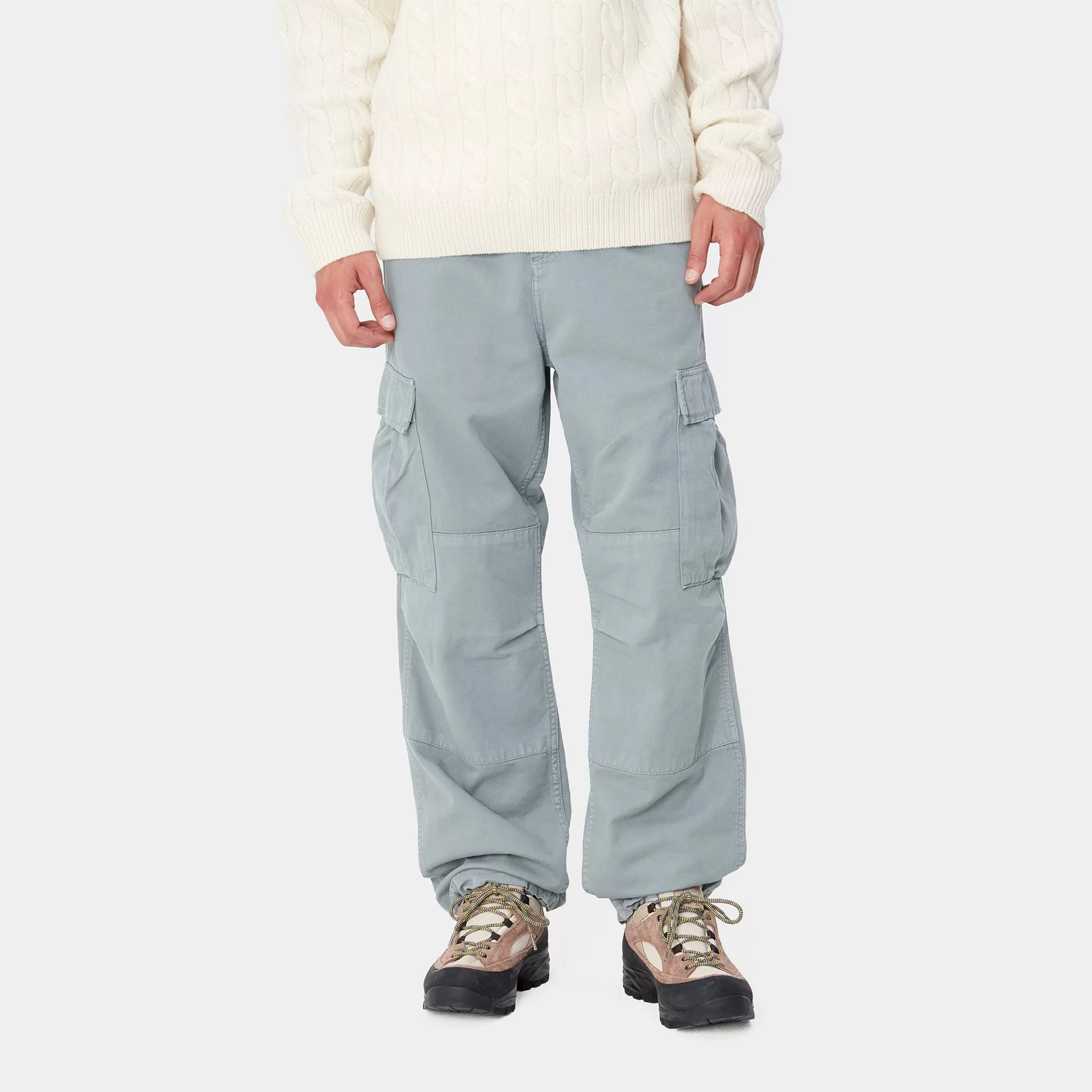 Carhartt WIP Hosen>Regular Cargo Pant Dove Grey