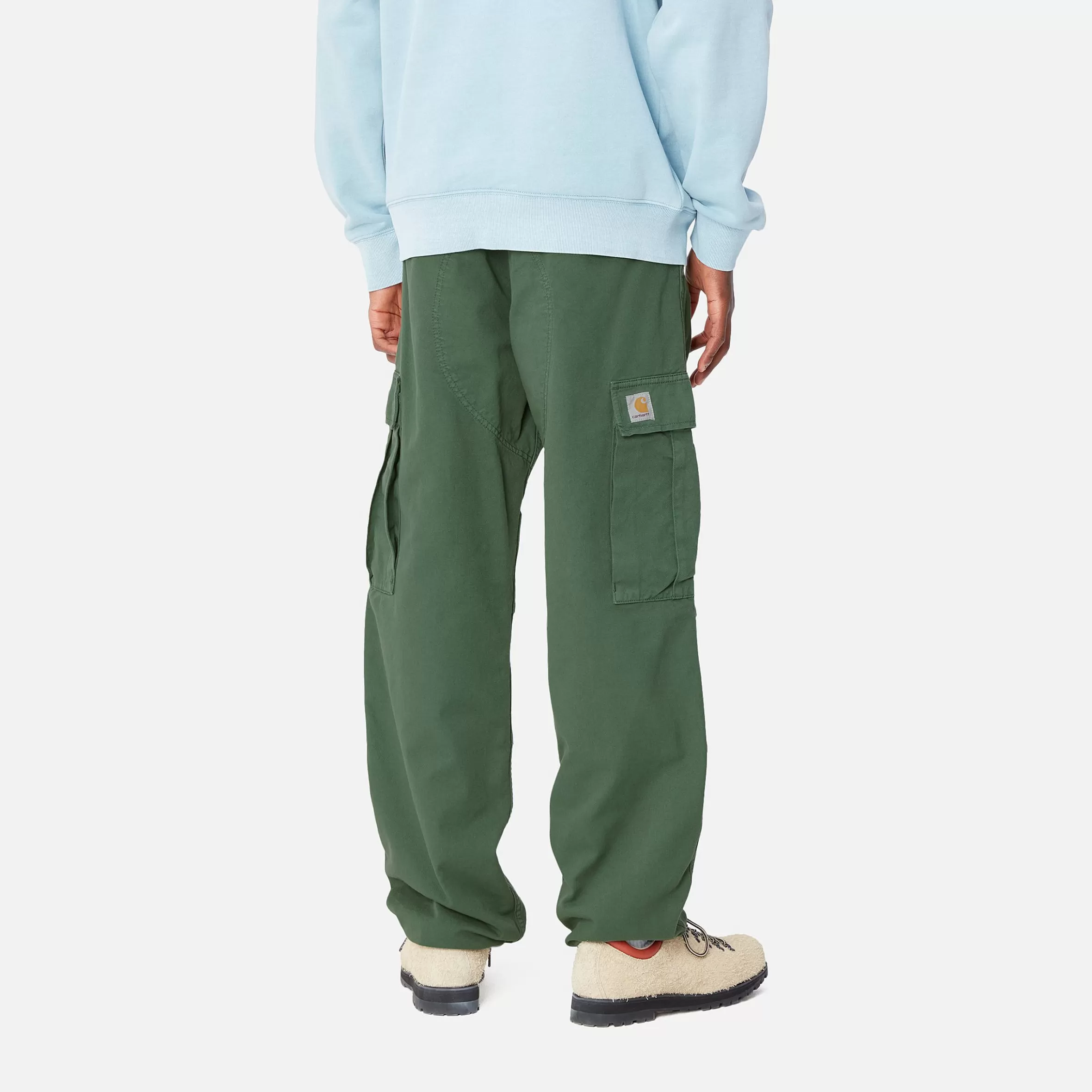 Carhartt WIP Hosen>Regular Cargo Pant Duck Green