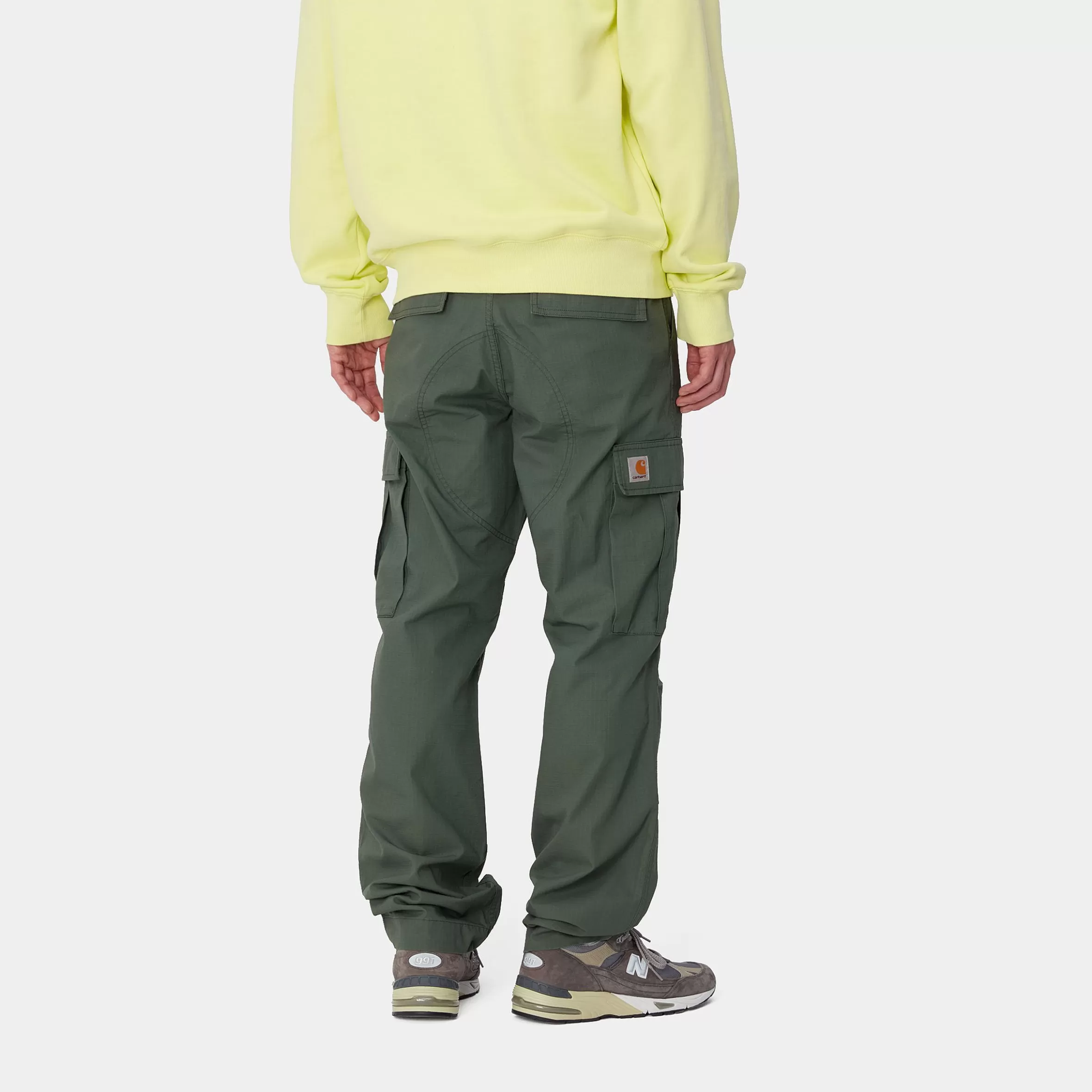 Carhartt WIP Hosen>Regular Cargo Pant Duck Green