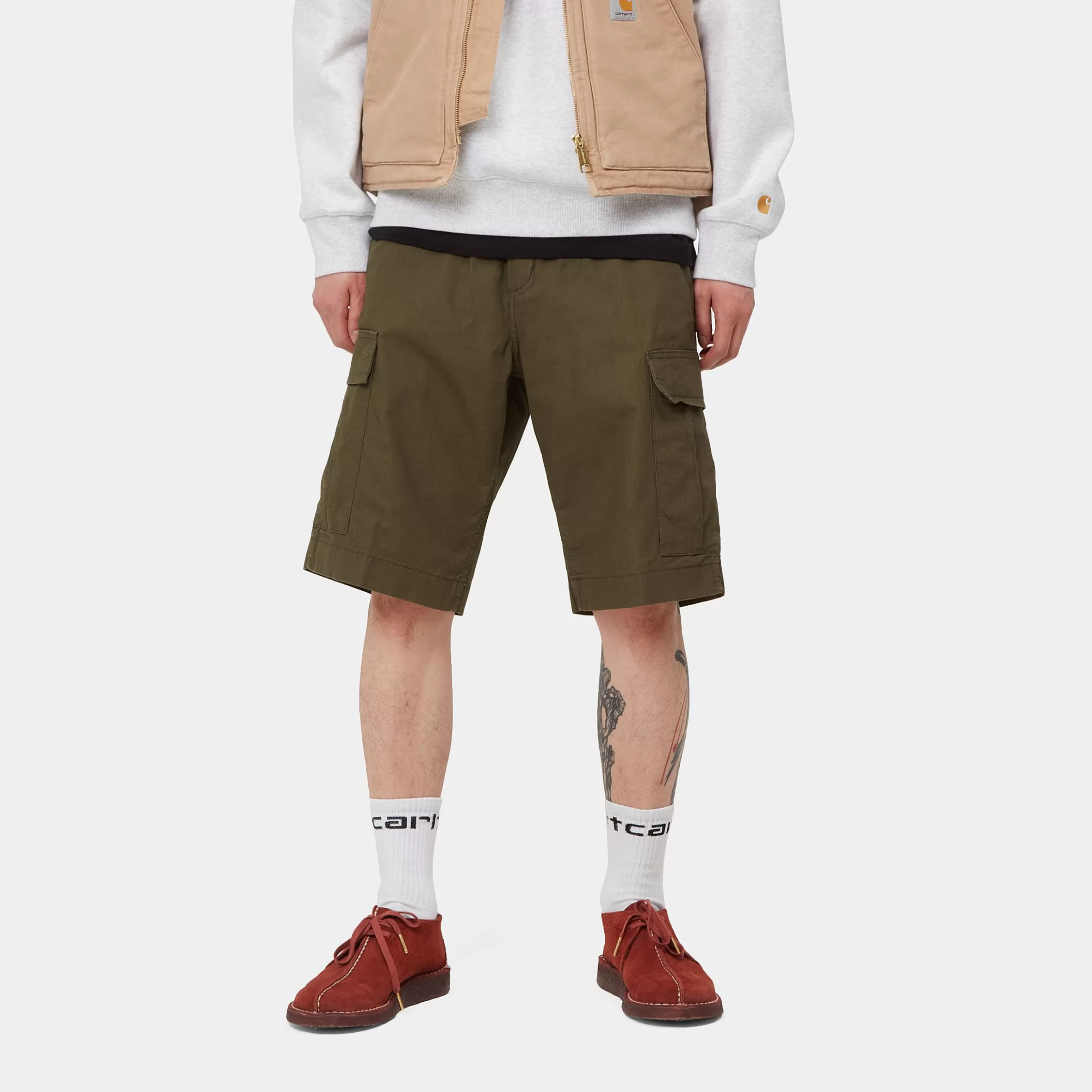 Carhartt WIP Shorts & Badehosen>Regular Cargo Short Cypress