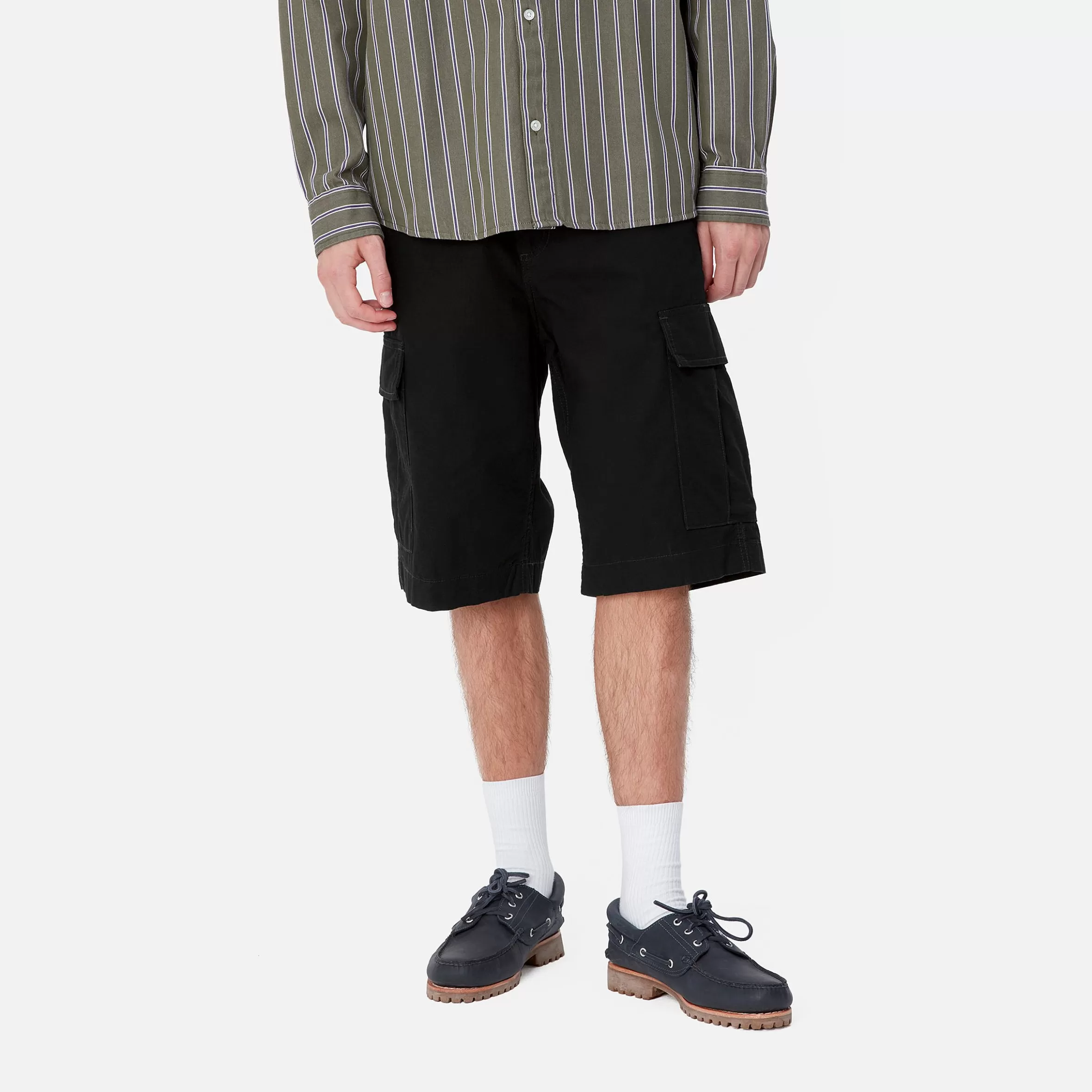 Carhartt WIP Shorts & Badehosen>Regular Cargo Short Black