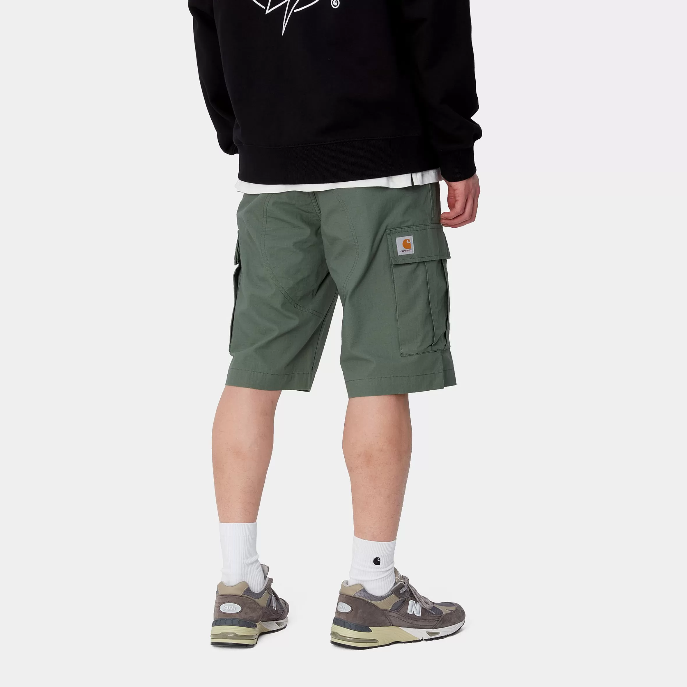 Carhartt WIP Shorts & Badehosen>Regular Cargo Short Duck Green