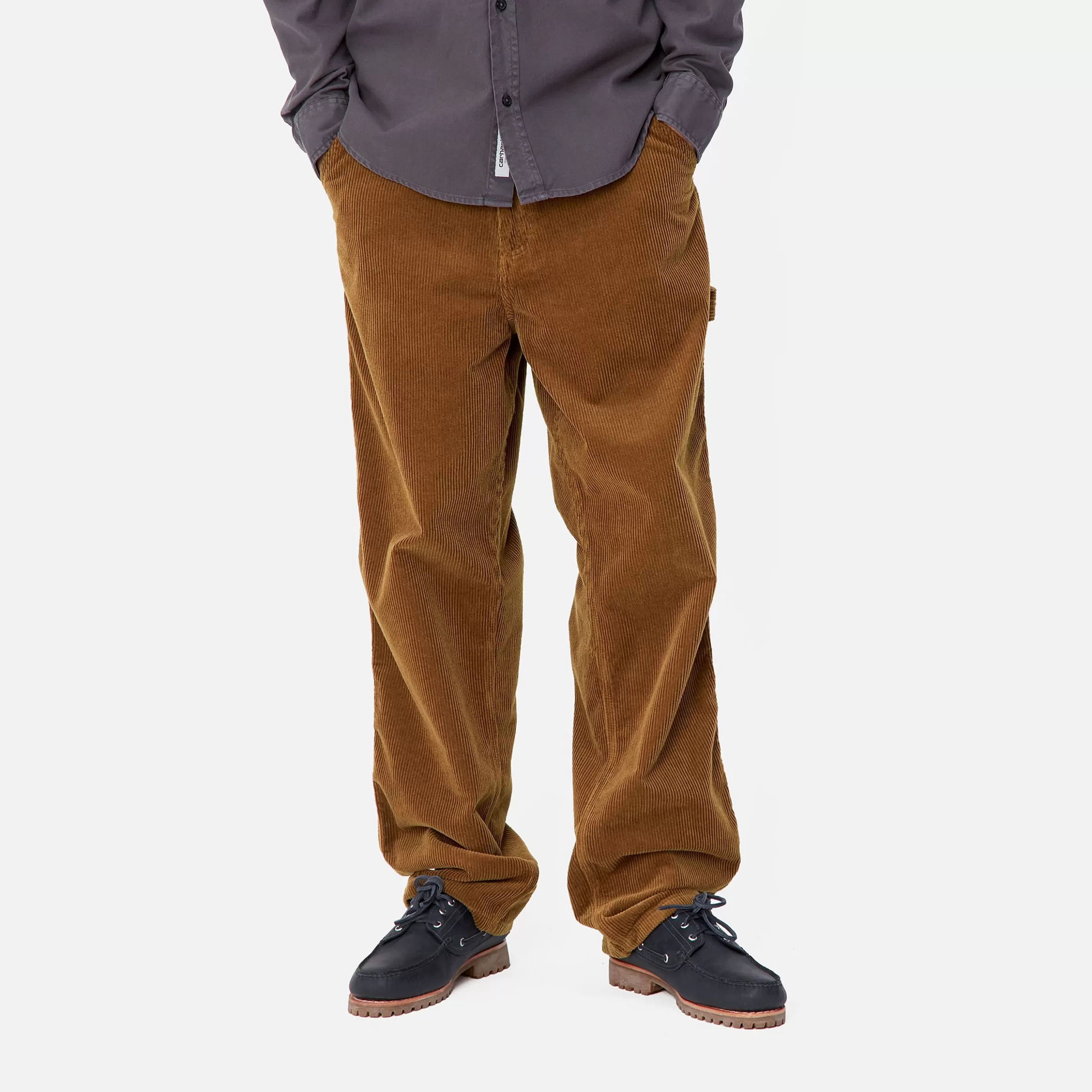 Carhartt WIP Hosen>Single Knee Pant Deep H Brown