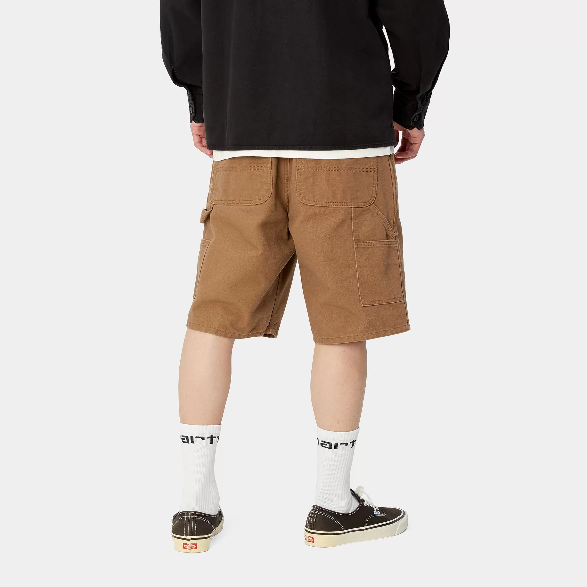 Carhartt WIP Shorts & Badehosen>Single Knee Short Hamilton Brown