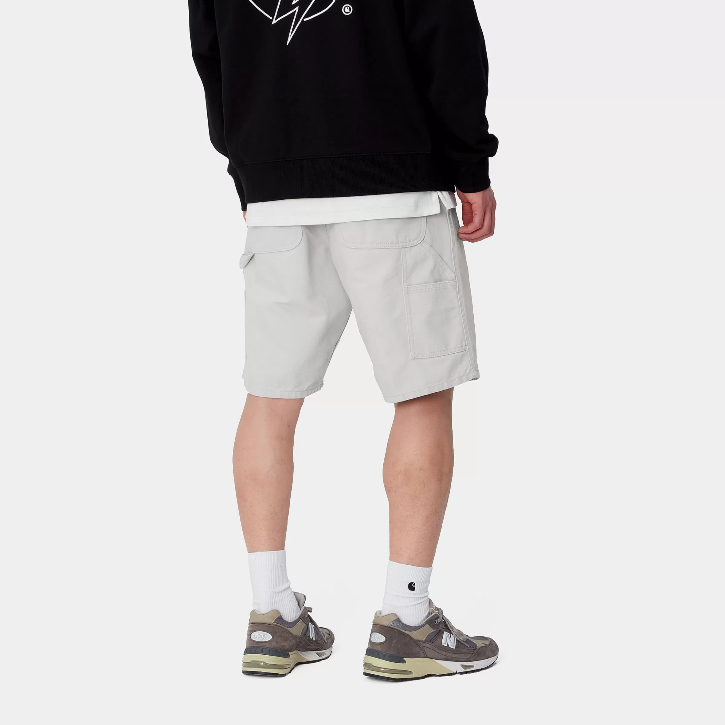 Carhartt WIP Shorts & Badehosen>Single Knee Short Basalt