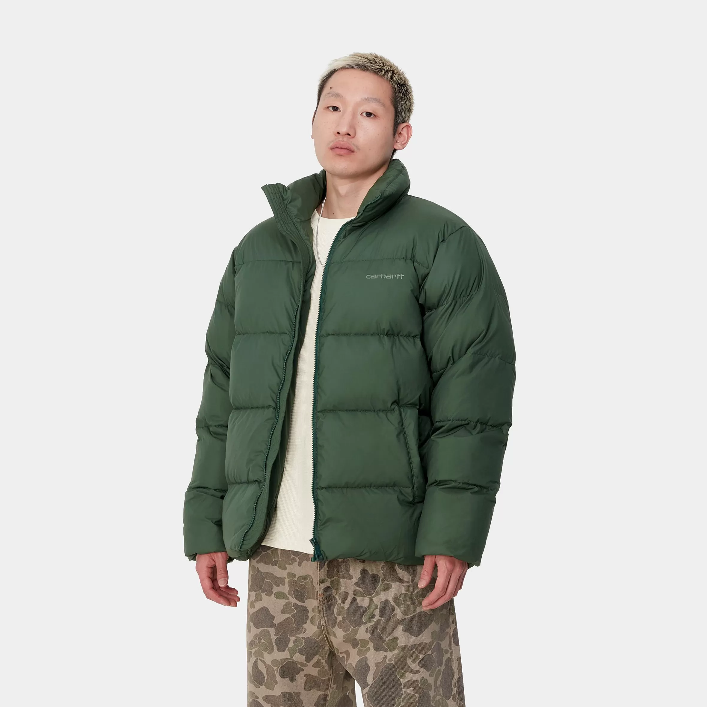 Carhartt WIP Jacken & Mäntel>Springfield Jacket Sycamore Tree / Duck Green