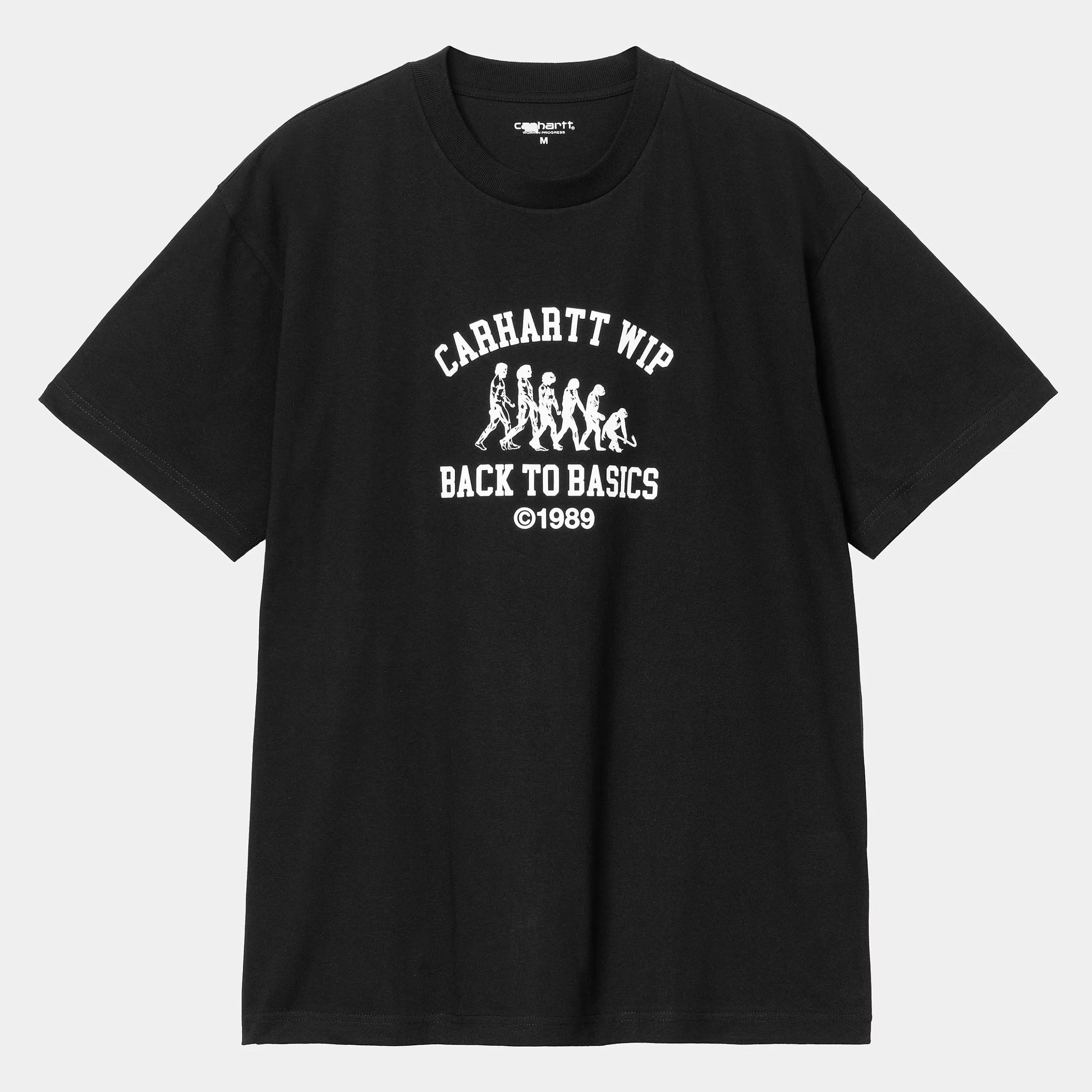 Carhartt WIP T-Shirts & Polos>S/S Basics T-Shirt Black / White