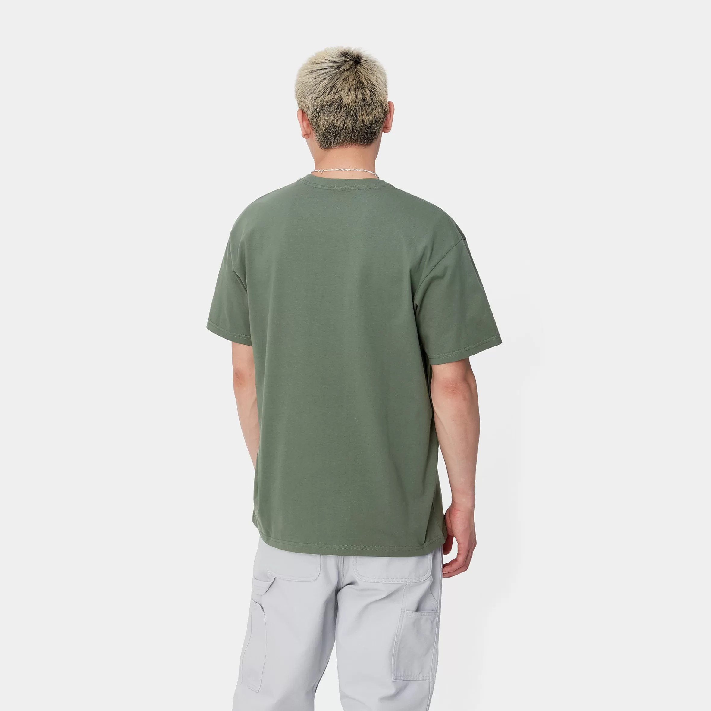 Carhartt WIP T-Shirts & Polos>S/S Chase T-Shirt Duck Green / Gold