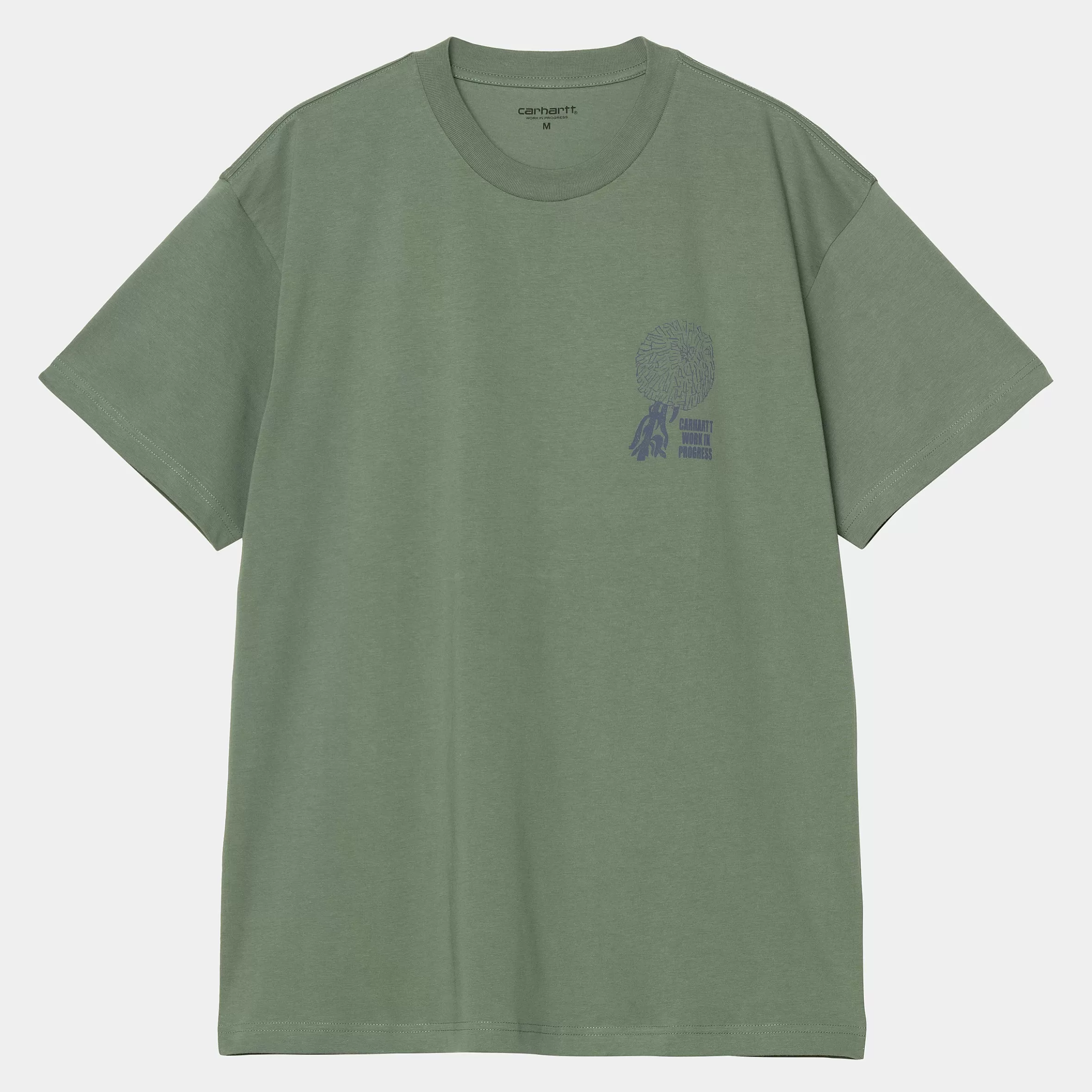 Carhartt WIP T-Shirts & Polos>S/S Chrysanthemum T-Shirt Duck Green