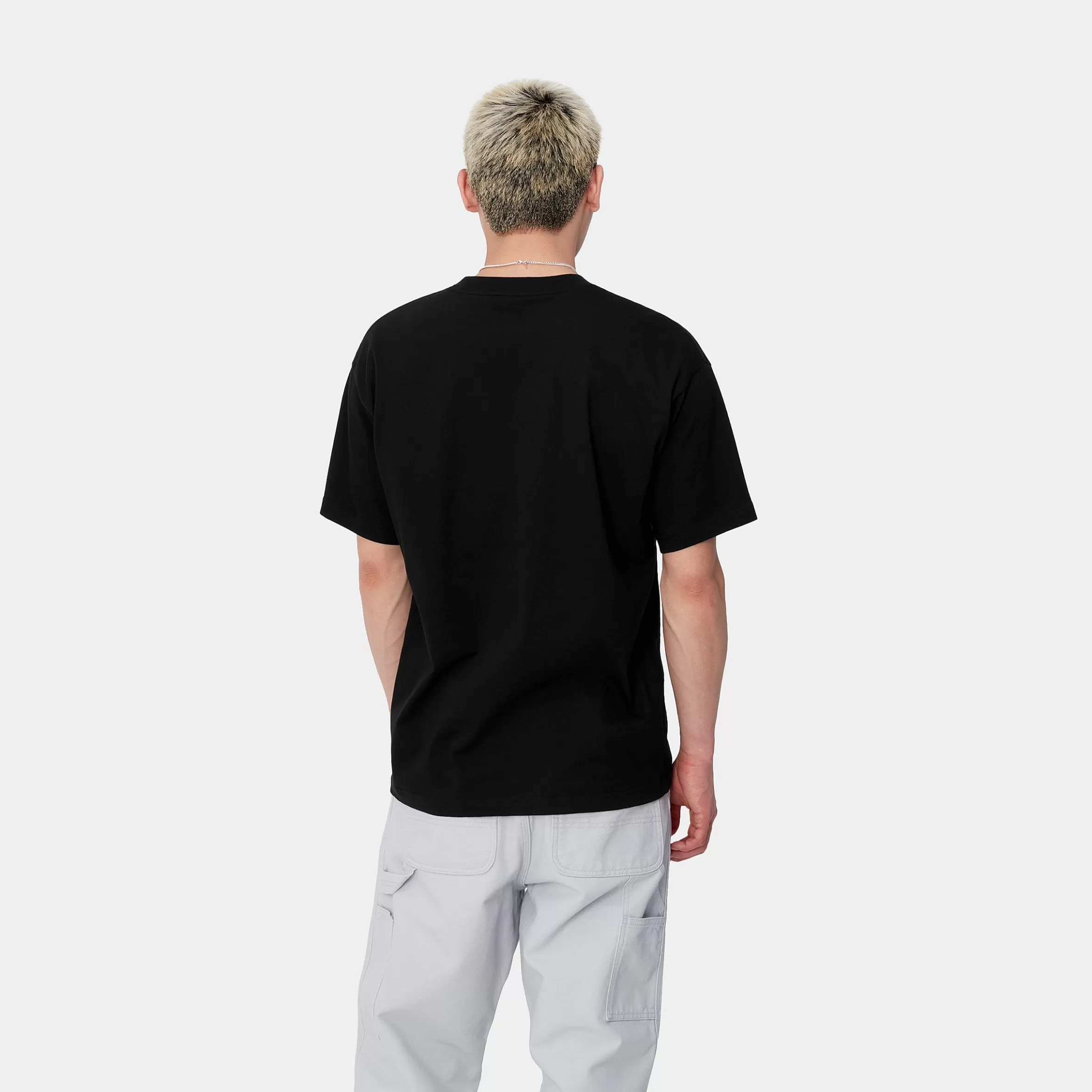 Carhartt WIP T-Shirts & Polos>S/S Clam T-Shirt Black