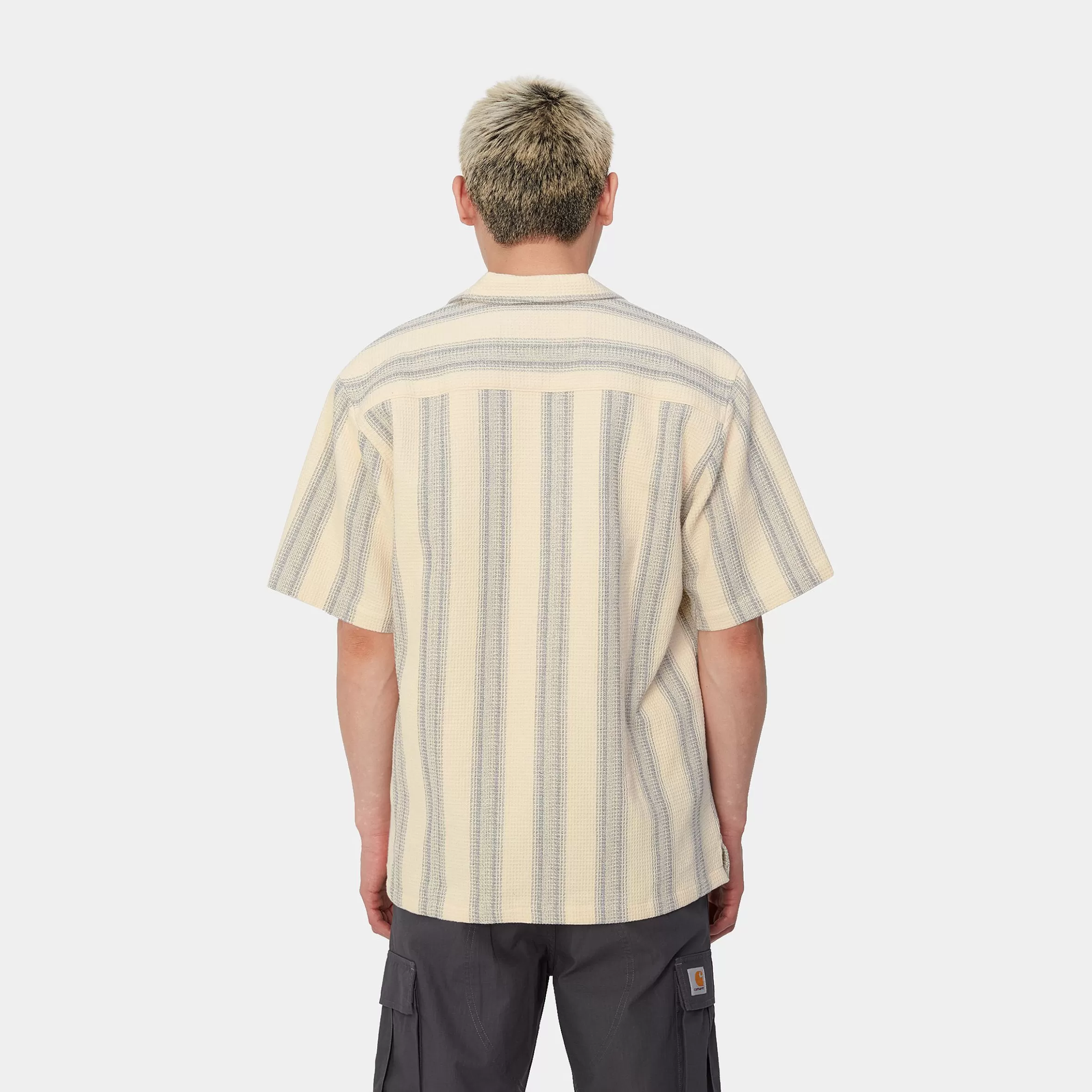 Carhartt WIP Hemden>S/S Dodson Shirt Dodson Stripe, Natural